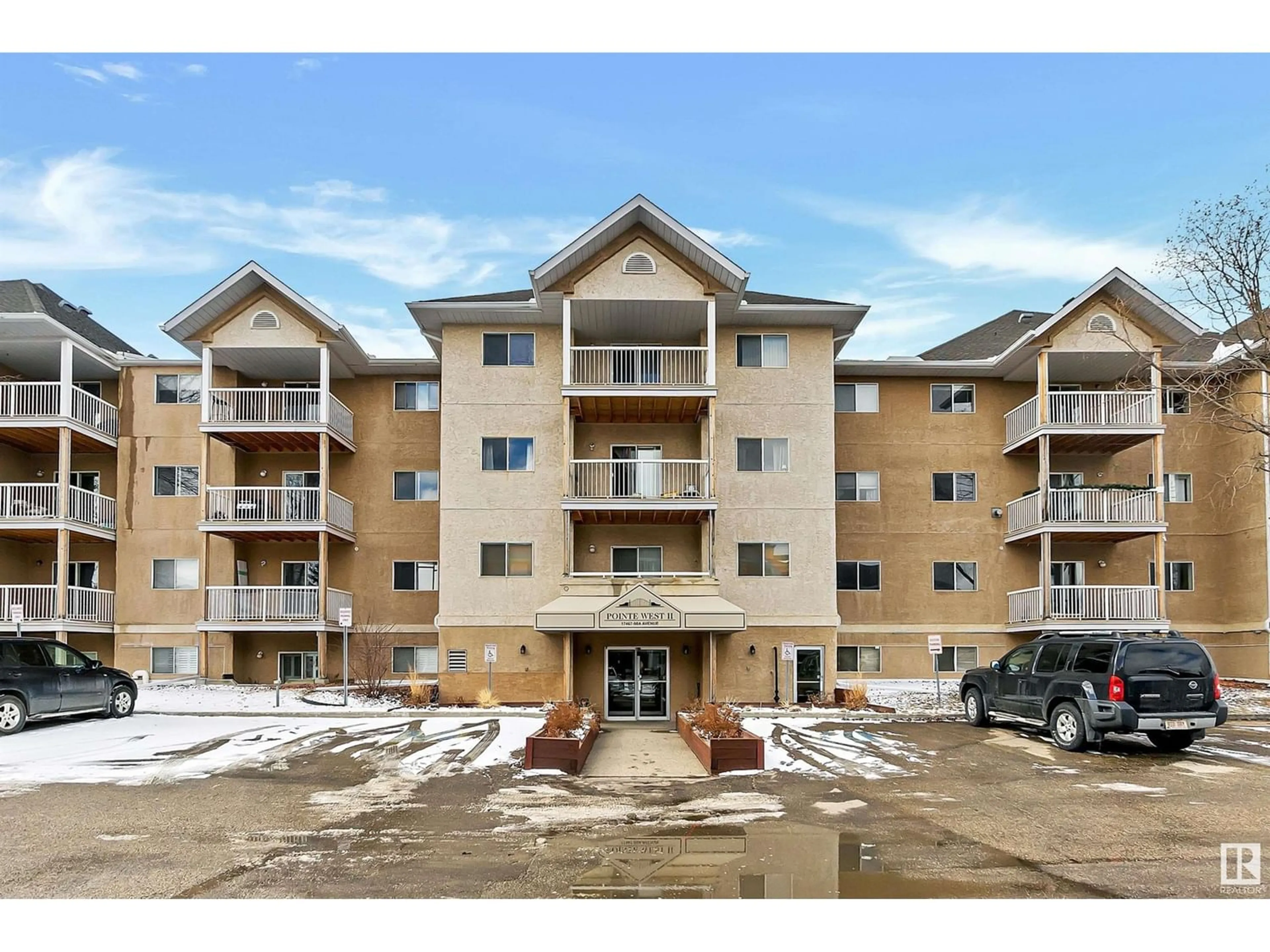 A pic from exterior of the house or condo for #111 17467 98A AV NW NW, Edmonton Alberta T5T2E9