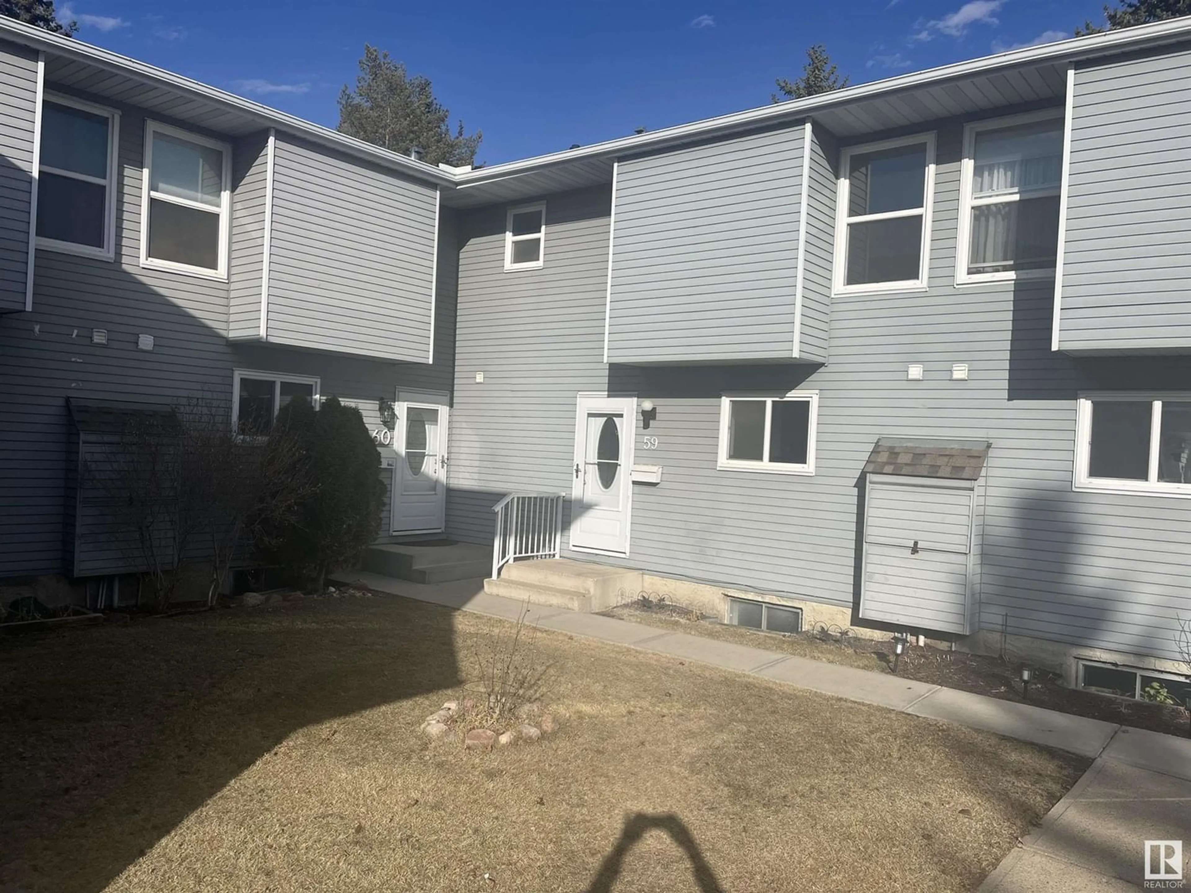 A pic from exterior of the house or condo for #59 4403 RIVERBEND RD NW, Edmonton Alberta T6H5S9