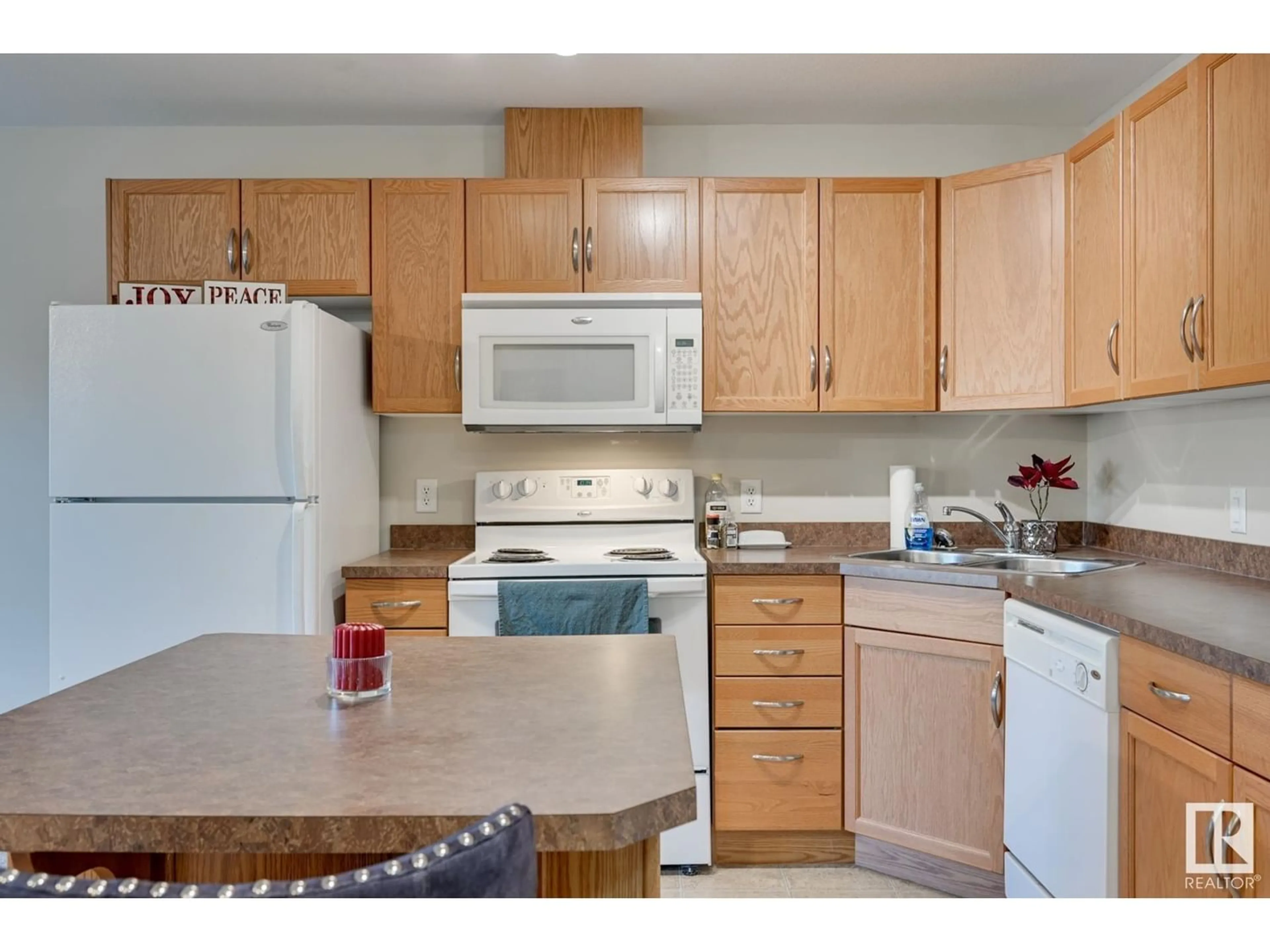 Standard kitchen for #348 2096 BLACKMUD CREEK DR SW, Edmonton Alberta T6W0G1