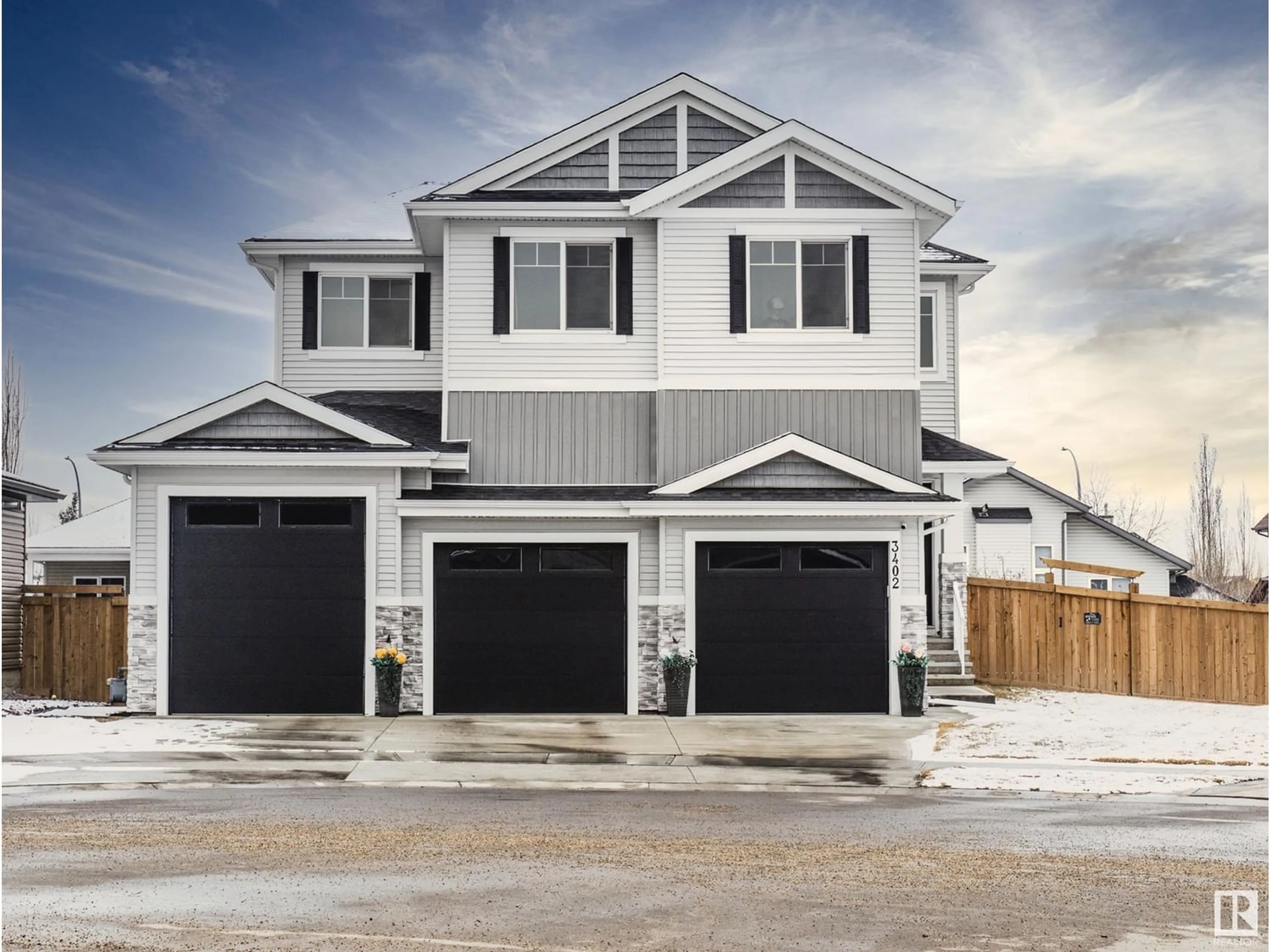 Home with vinyl exterior material for 3402 SOLEIL BV, Beaumont Alberta T4X2X9