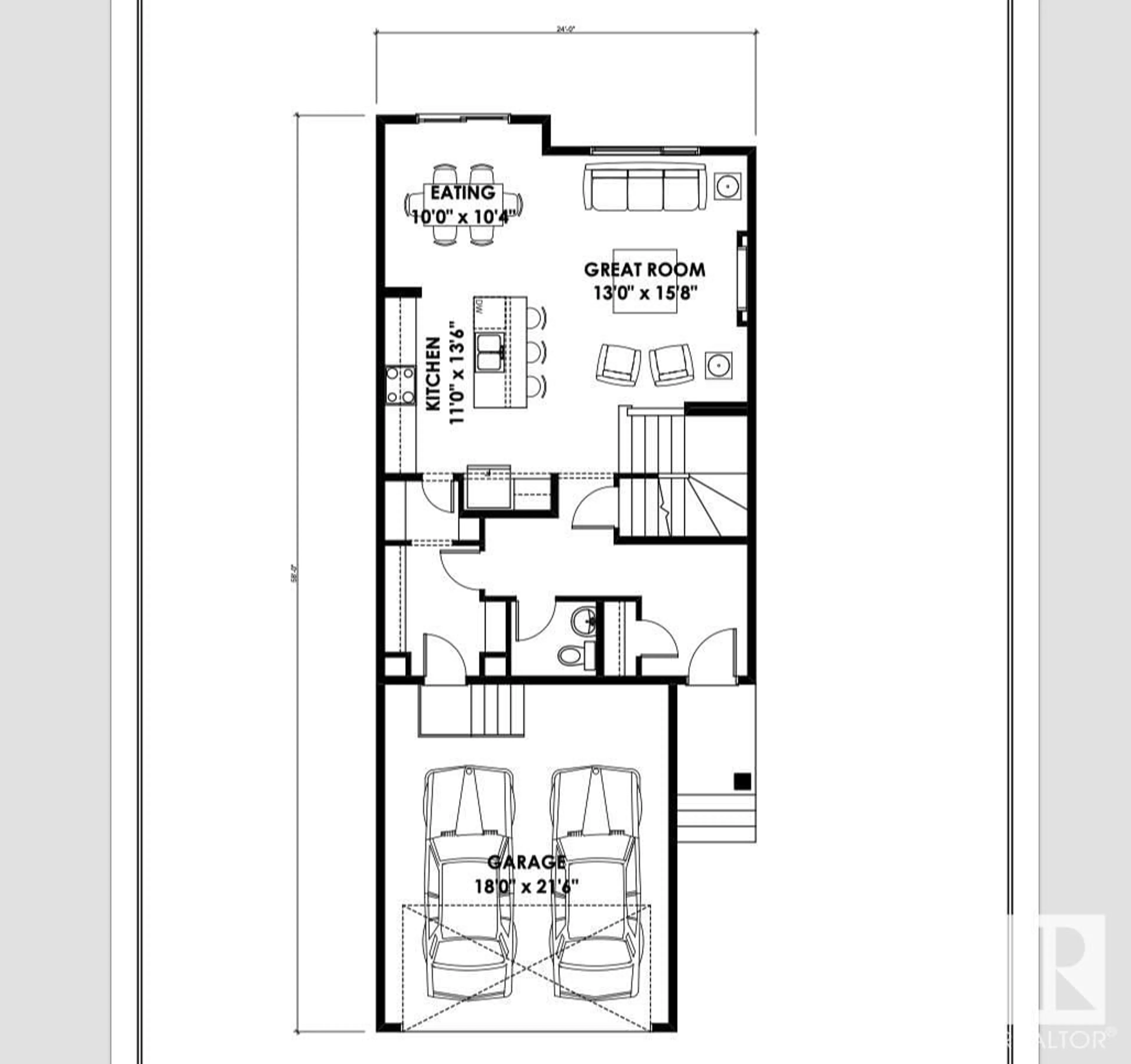 Floor plan for 83 Royal ST NW, St. Albert Alberta T8N7X4