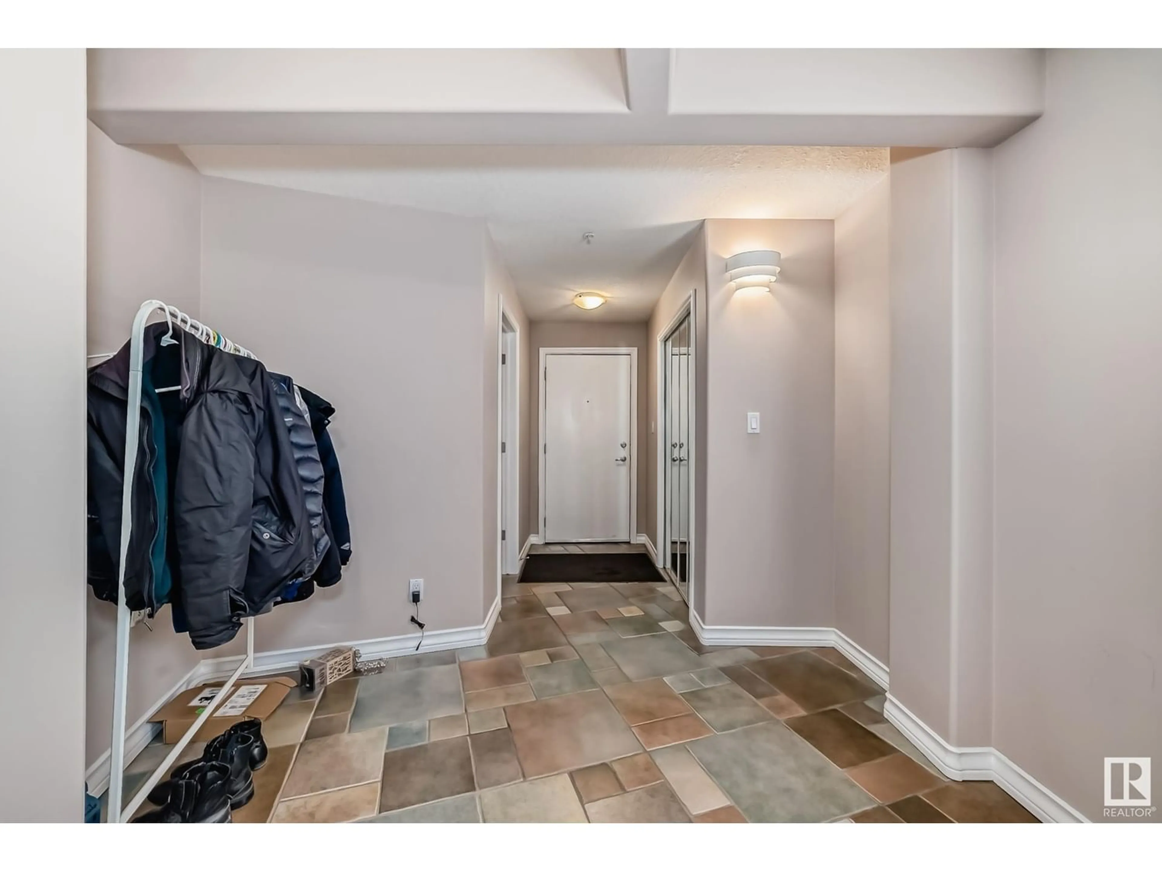 Indoor entryway for #101 10855 SASKATCHEWAN DR NW, Edmonton Alberta T6E6T6