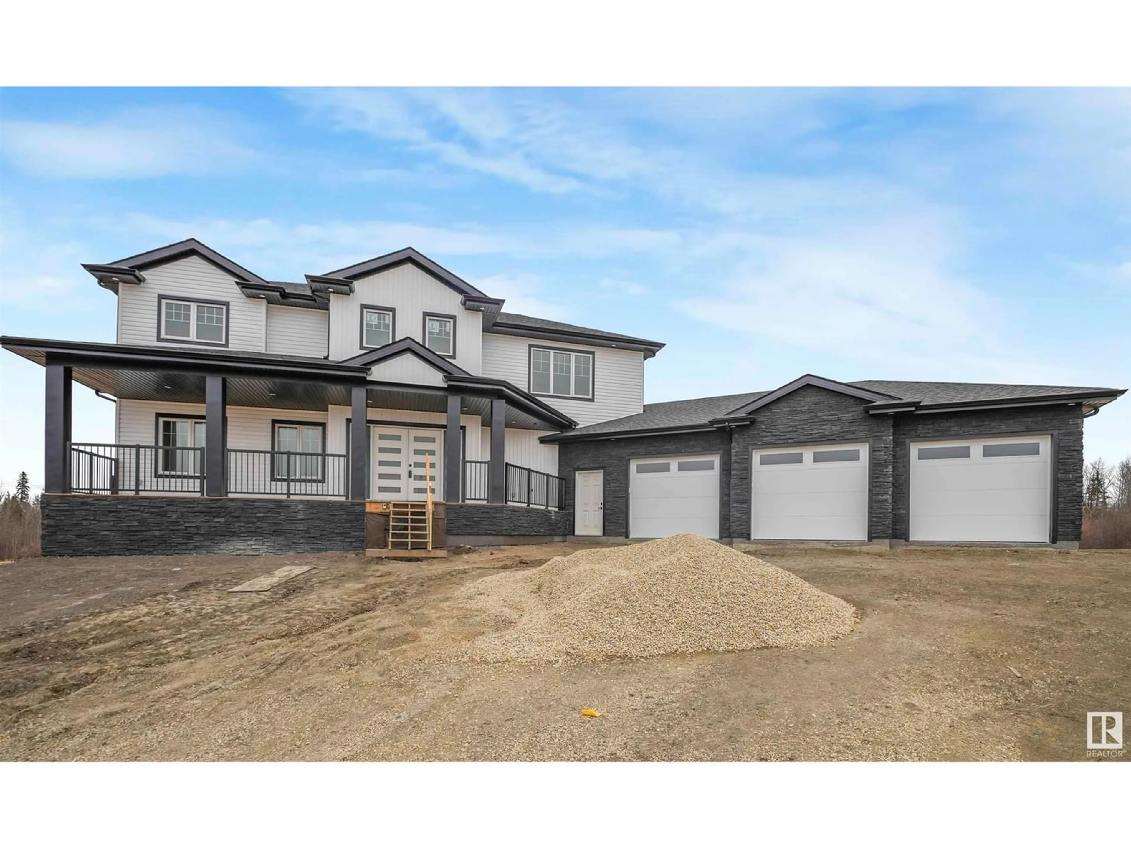 Frontside or backside of a home for 5 26409 TWP 532A, Rural Parkland County Alberta T7X0W7