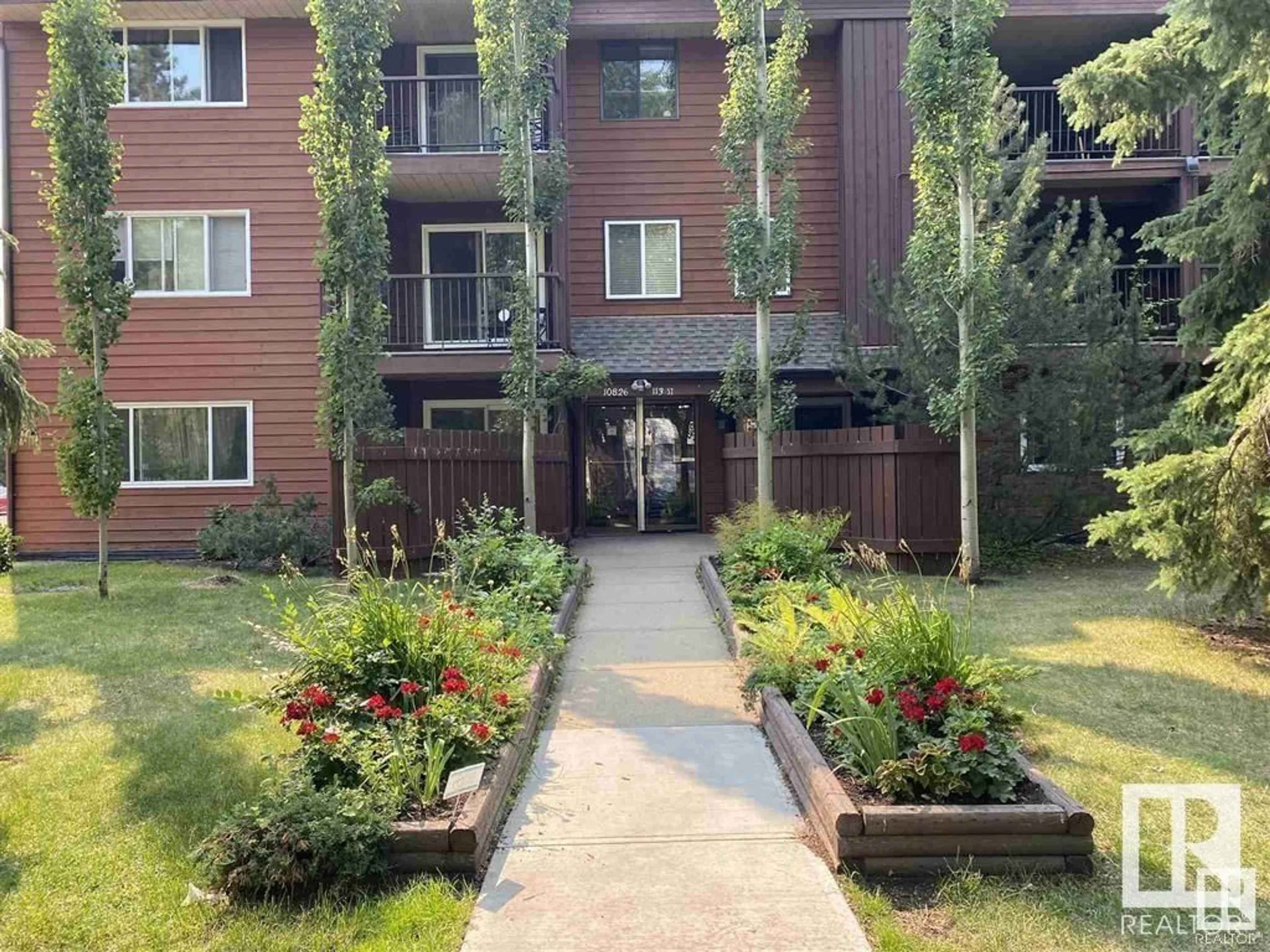 A pic from exterior of the house or condo for #204 10826 113 ST NW, Edmonton Alberta T5H3J2