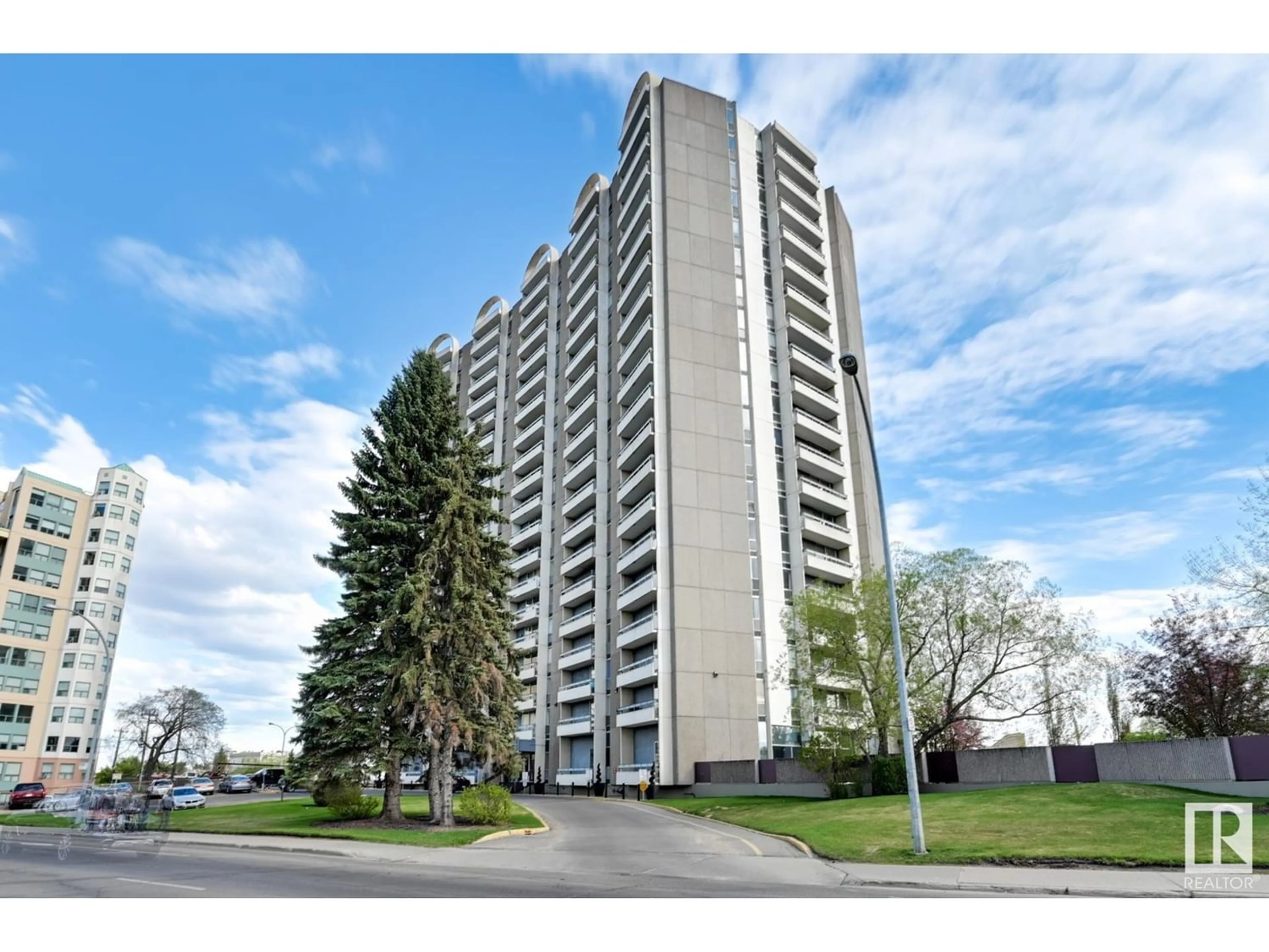 A pic from exterior of the house or condo for #710 10883 SASKATCHEWAN DR NW, Edmonton Alberta T6E4S6