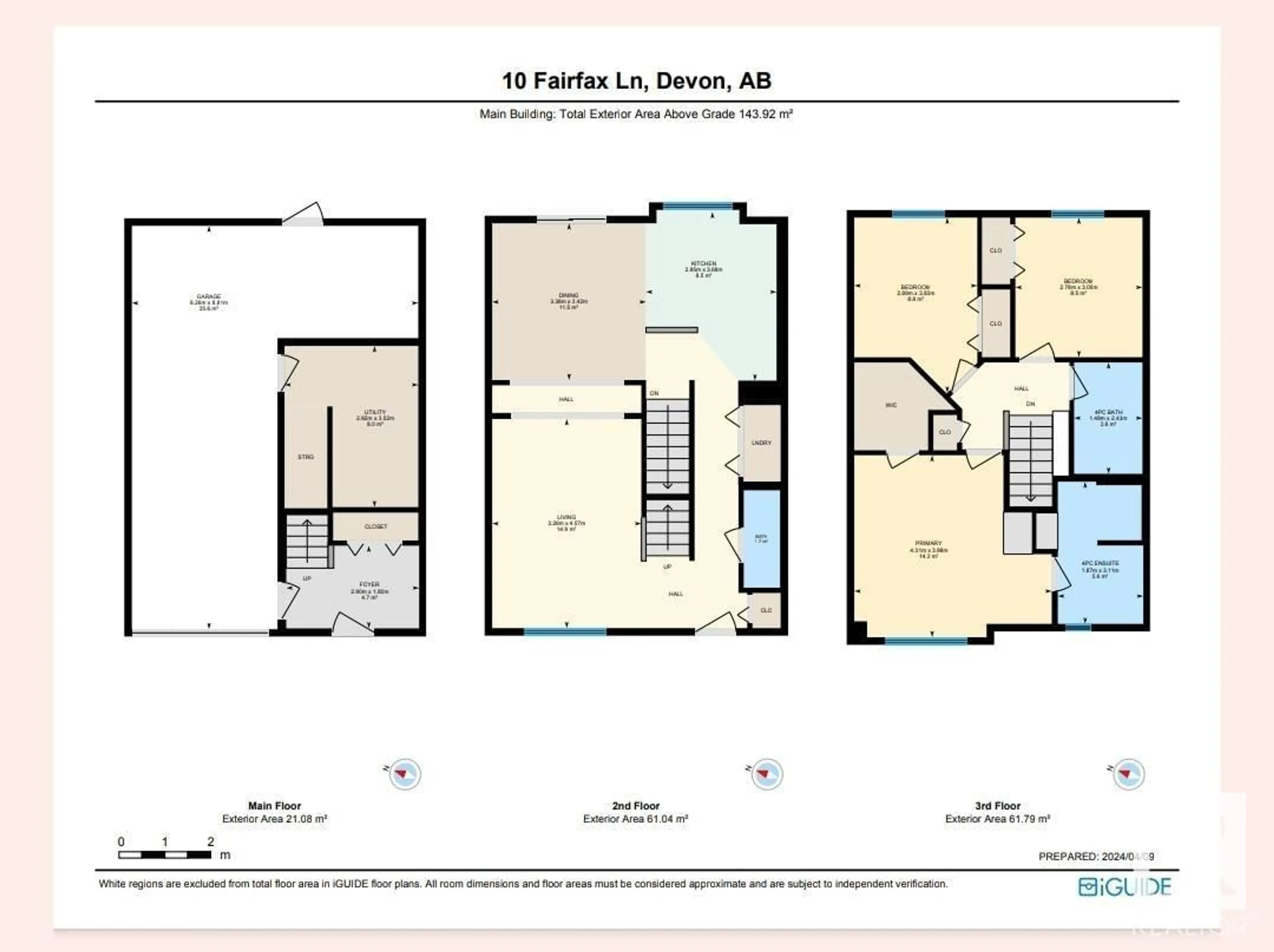 Floor plan for 10 FAIRFAX LN, Devon Alberta T9G0A4