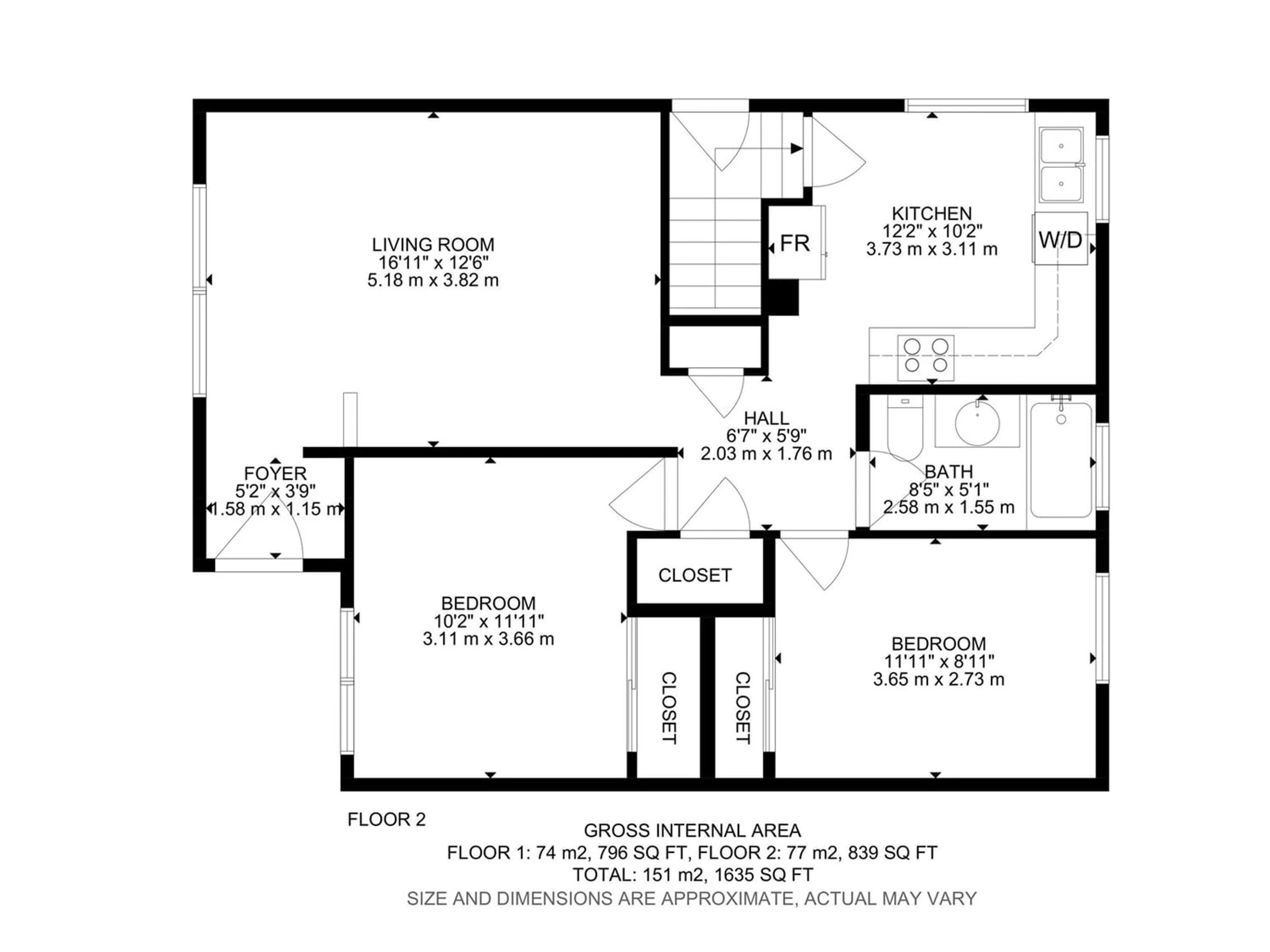 Floor plan for 6324 132 AV NW, Edmonton Alberta T5A0J7