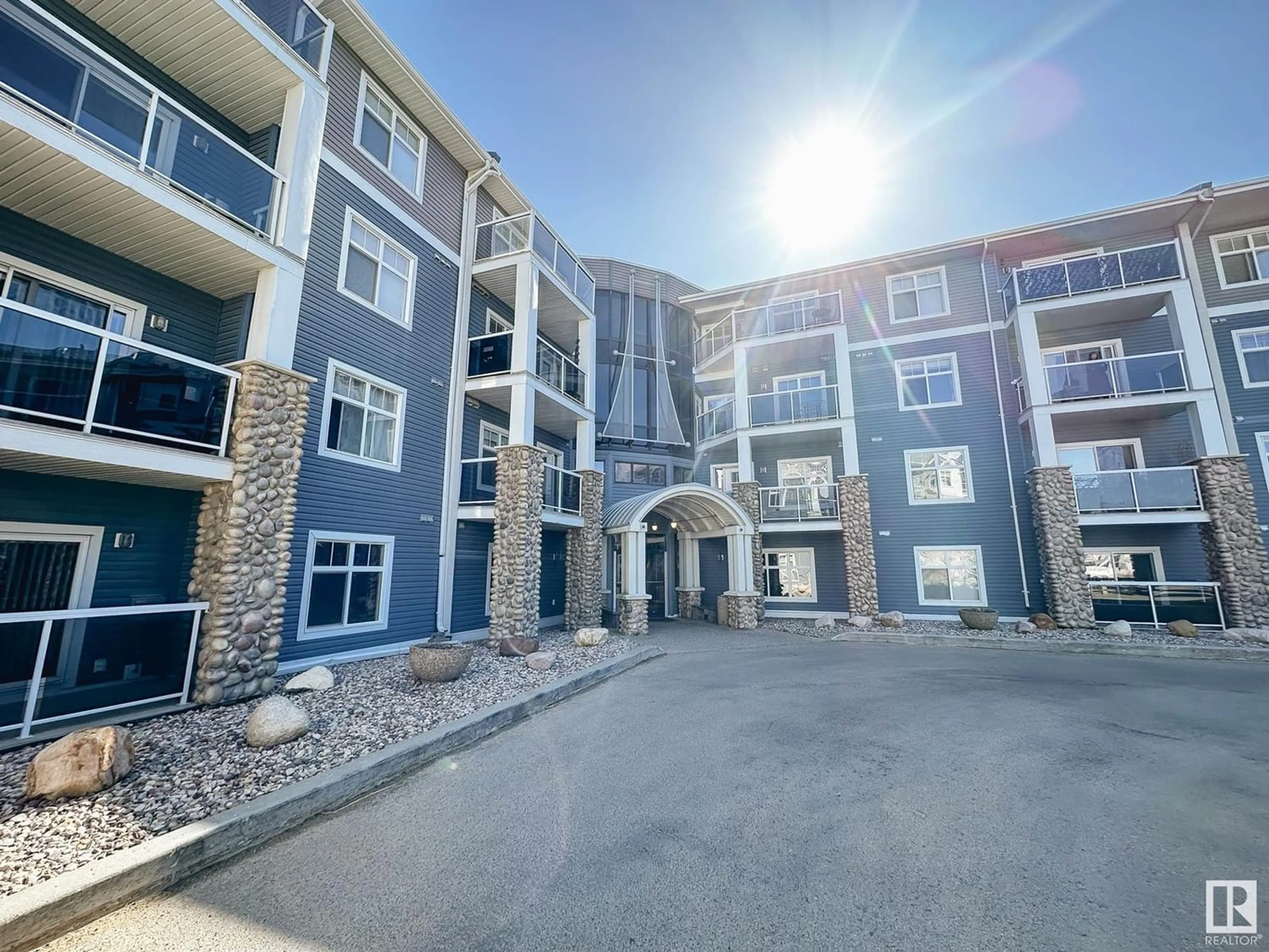 A pic from exterior of the house or condo for #320 16035 132 ST NW, Edmonton Alberta T6V1N7