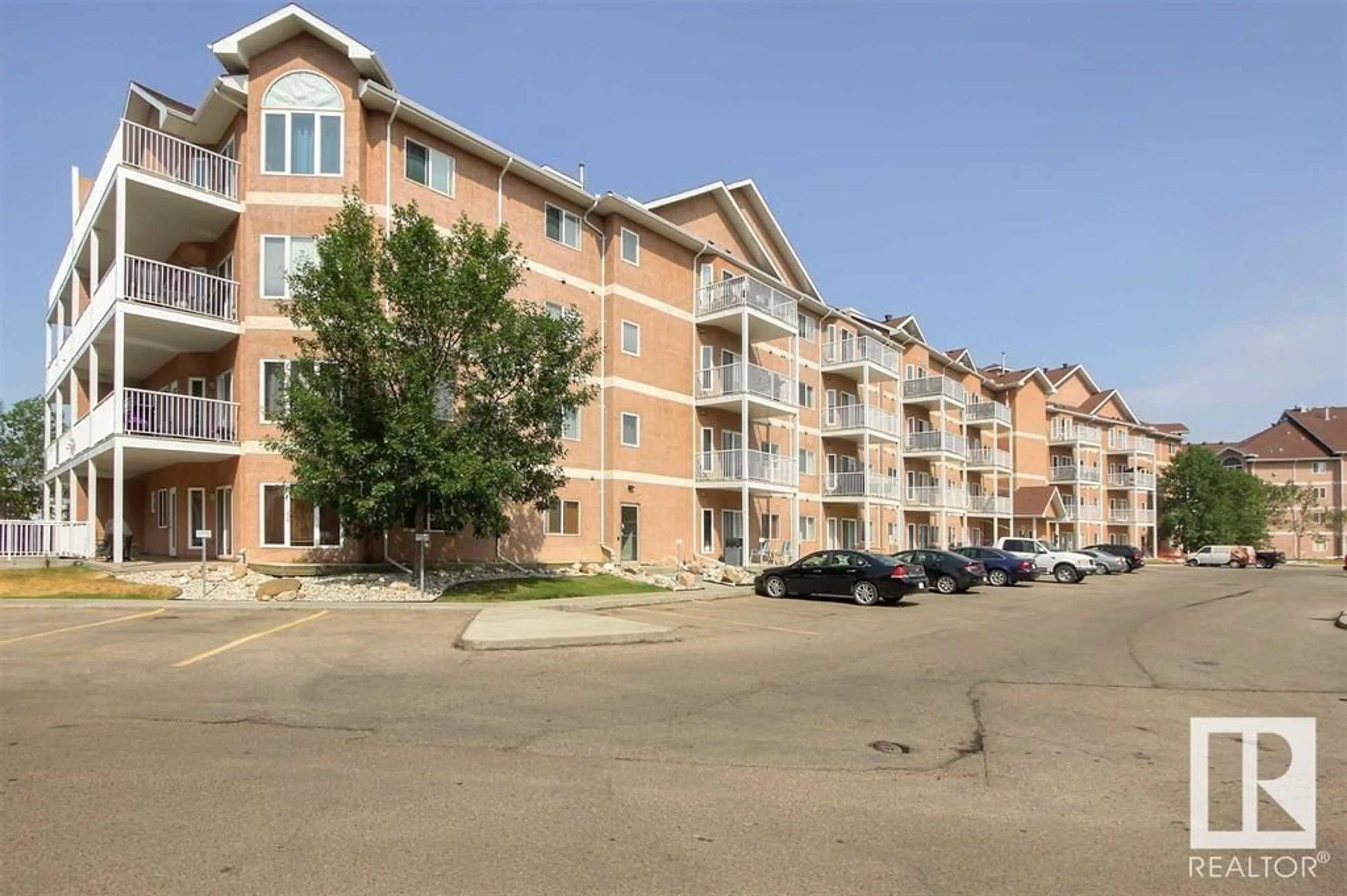 A pic from exterior of the house or condo for #111 4316 139 AV NW NW, Edmonton Alberta T5Y0L1