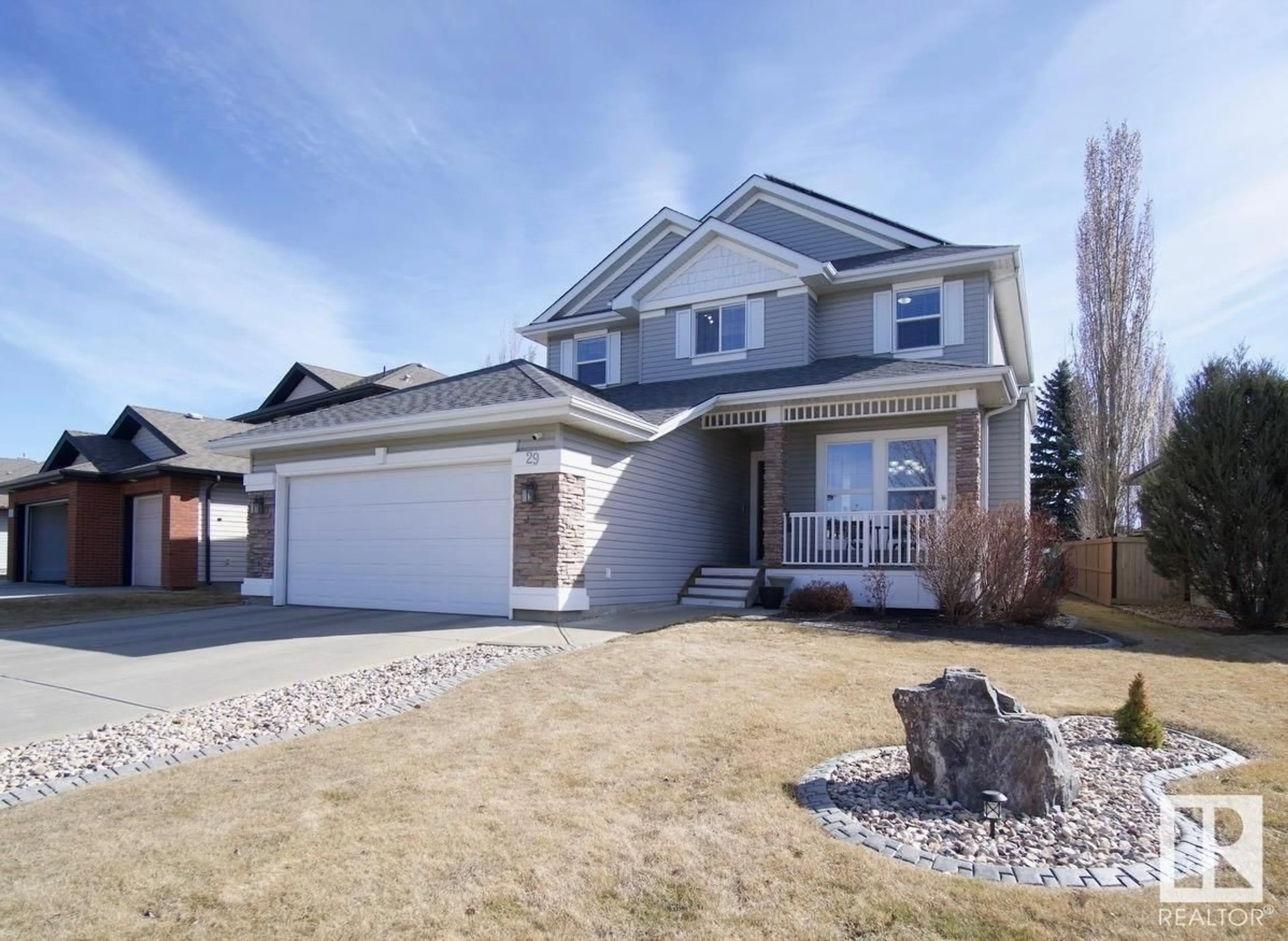 Frontside or backside of a home for 29 NORTH RIDGE DR, St. Albert Alberta T8N7E4