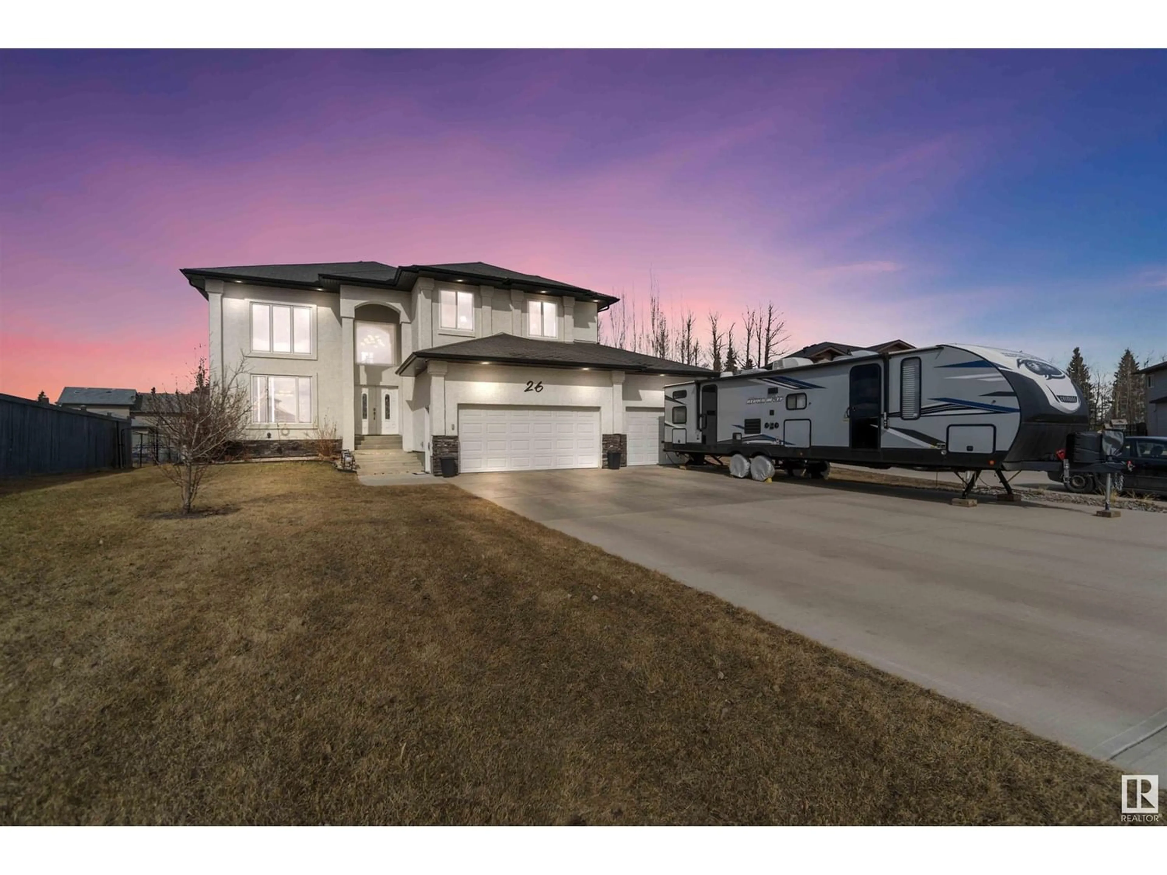 Frontside or backside of a home for 26 Landing Trail, Gibbons Alberta T0A1N0