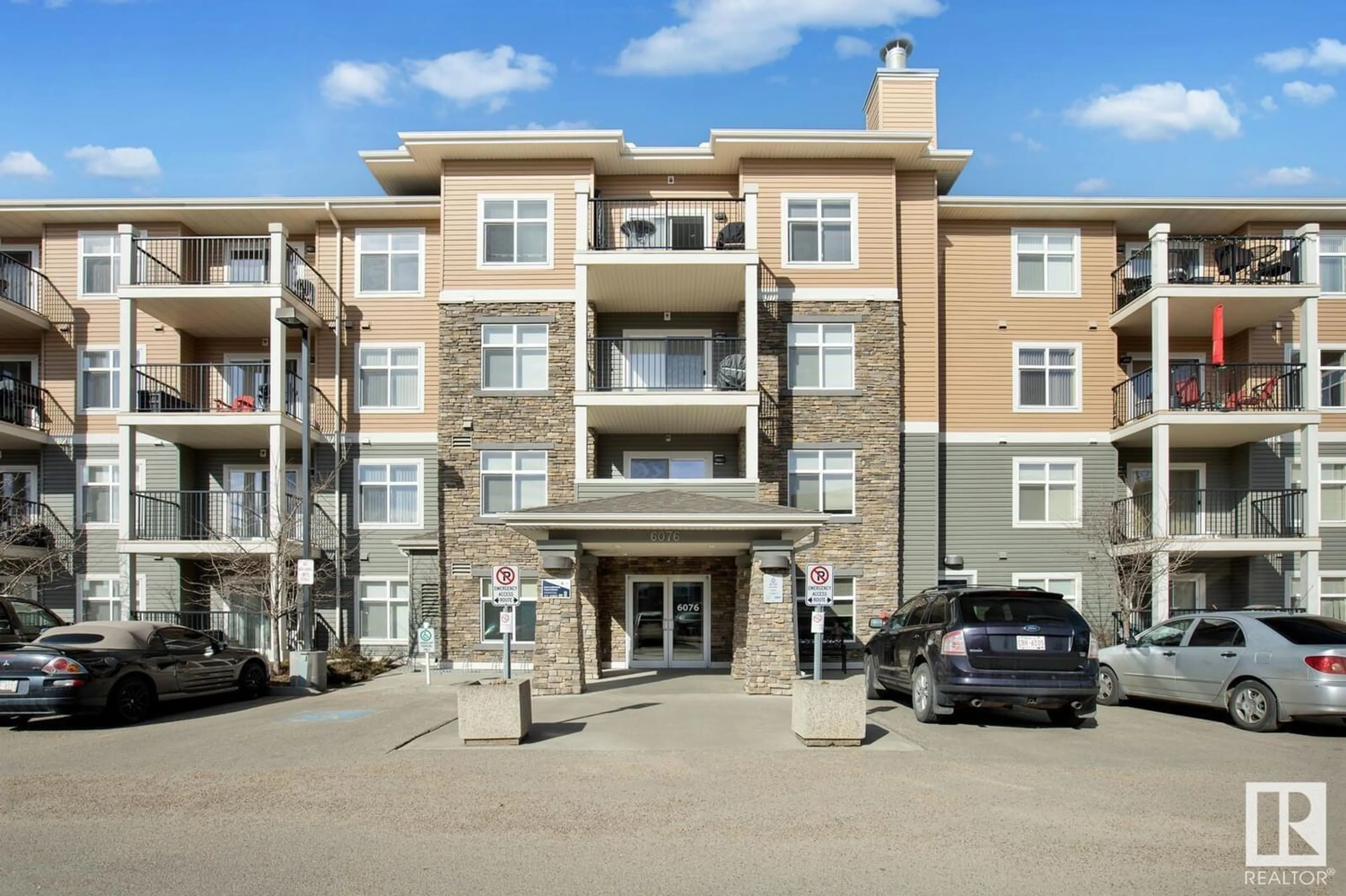 A pic from exterior of the house or condo for #422 6076 SCHONSEE WY NW, Edmonton Alberta T5Z0K8