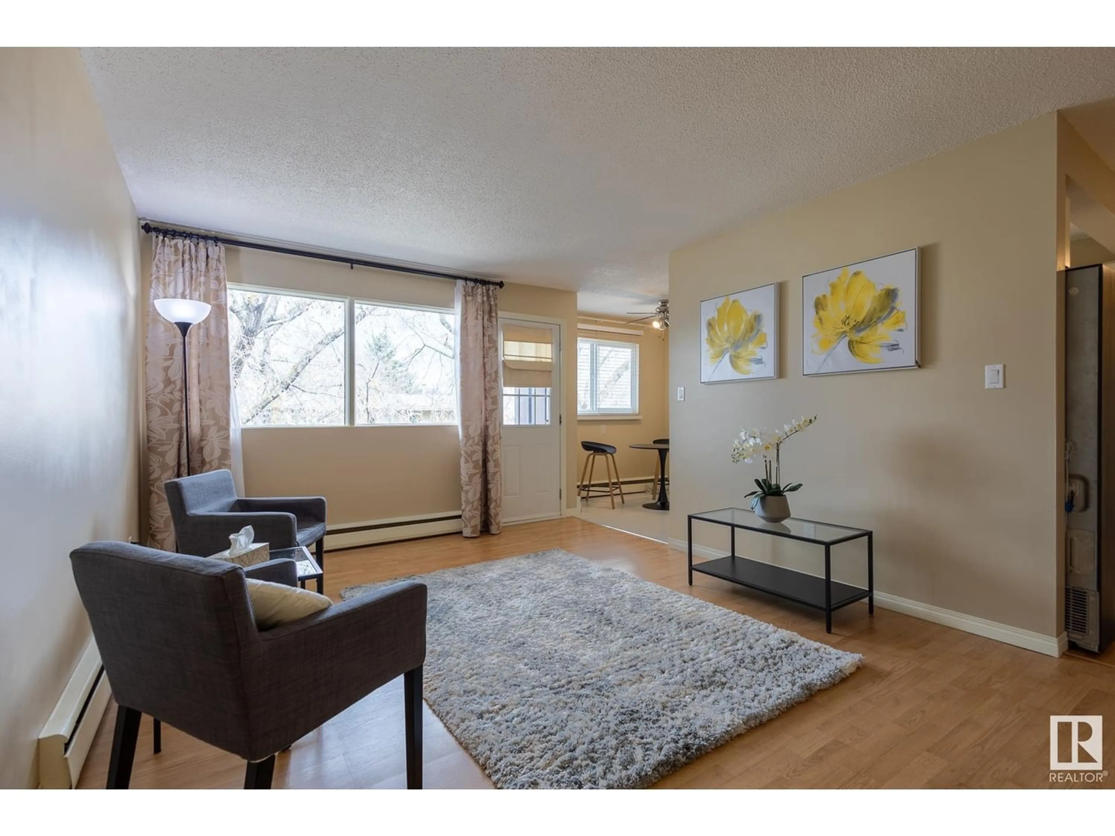 Living room for #24 5631 105 ST NW, Edmonton Alberta T6H2N2