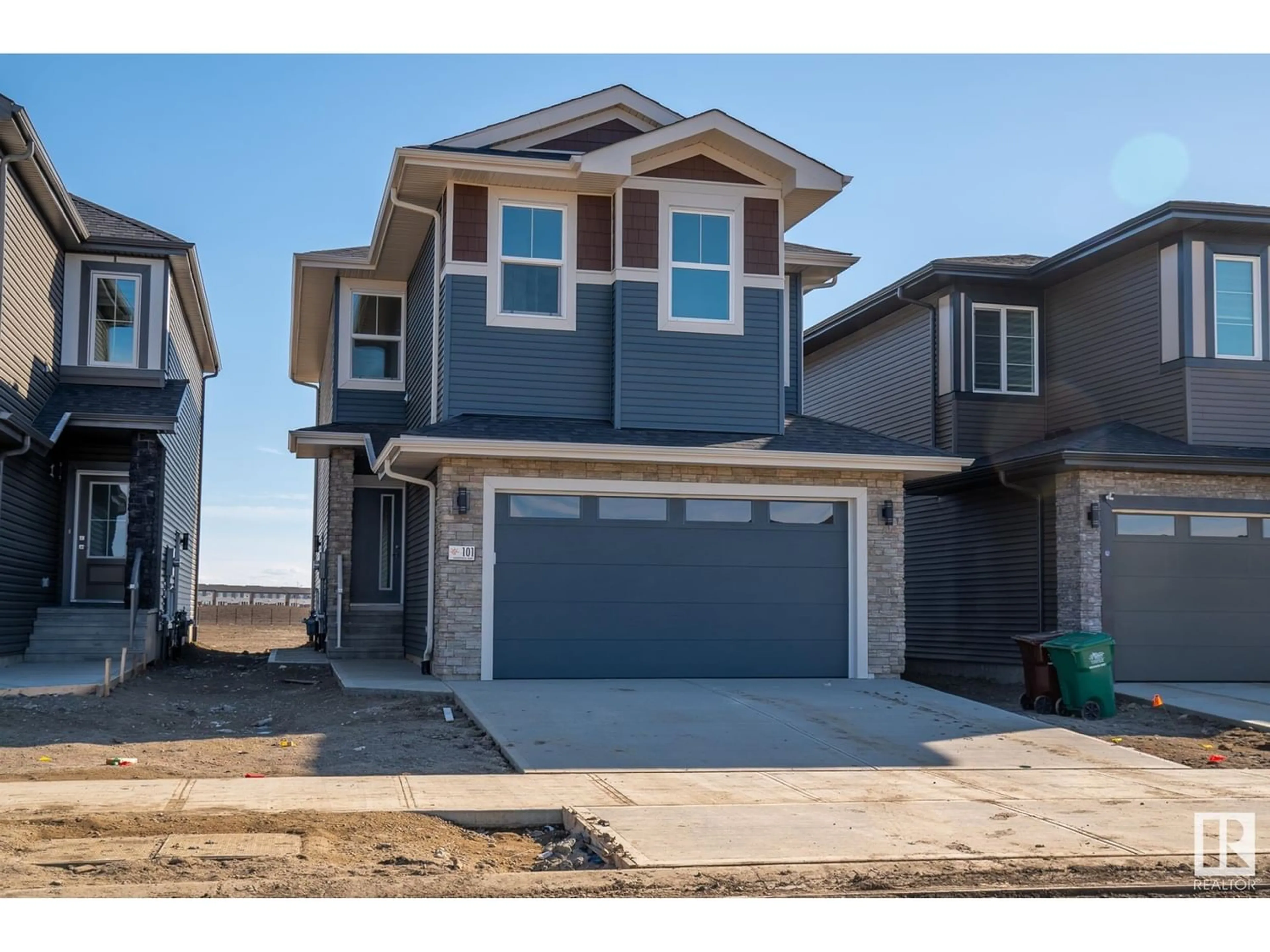 Frontside or backside of a home for 101 Edgefield WY, St. Albert Alberta T8N8A8