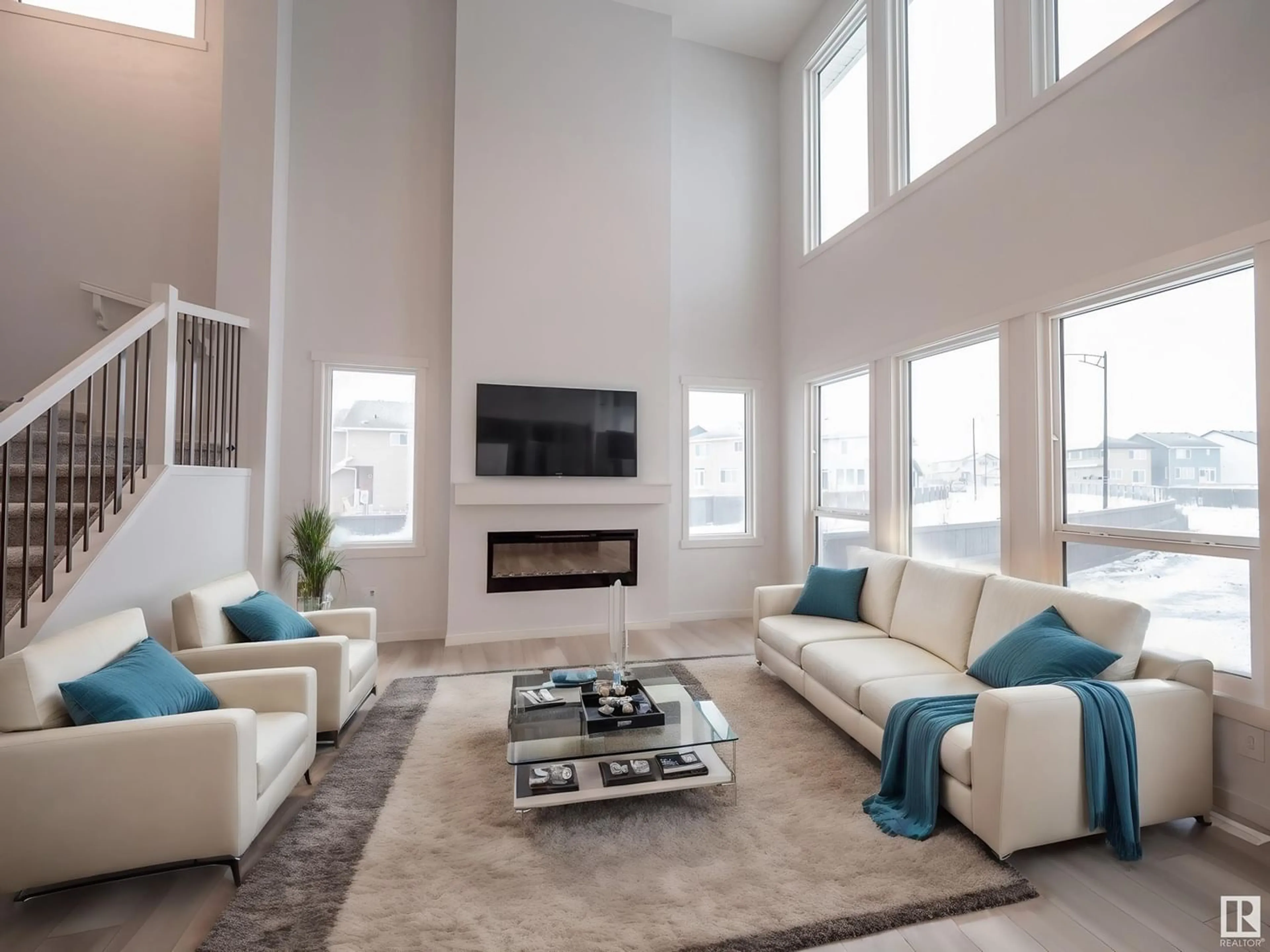 Living room for 1667 12 ST NW, Edmonton Alberta T6W1R8