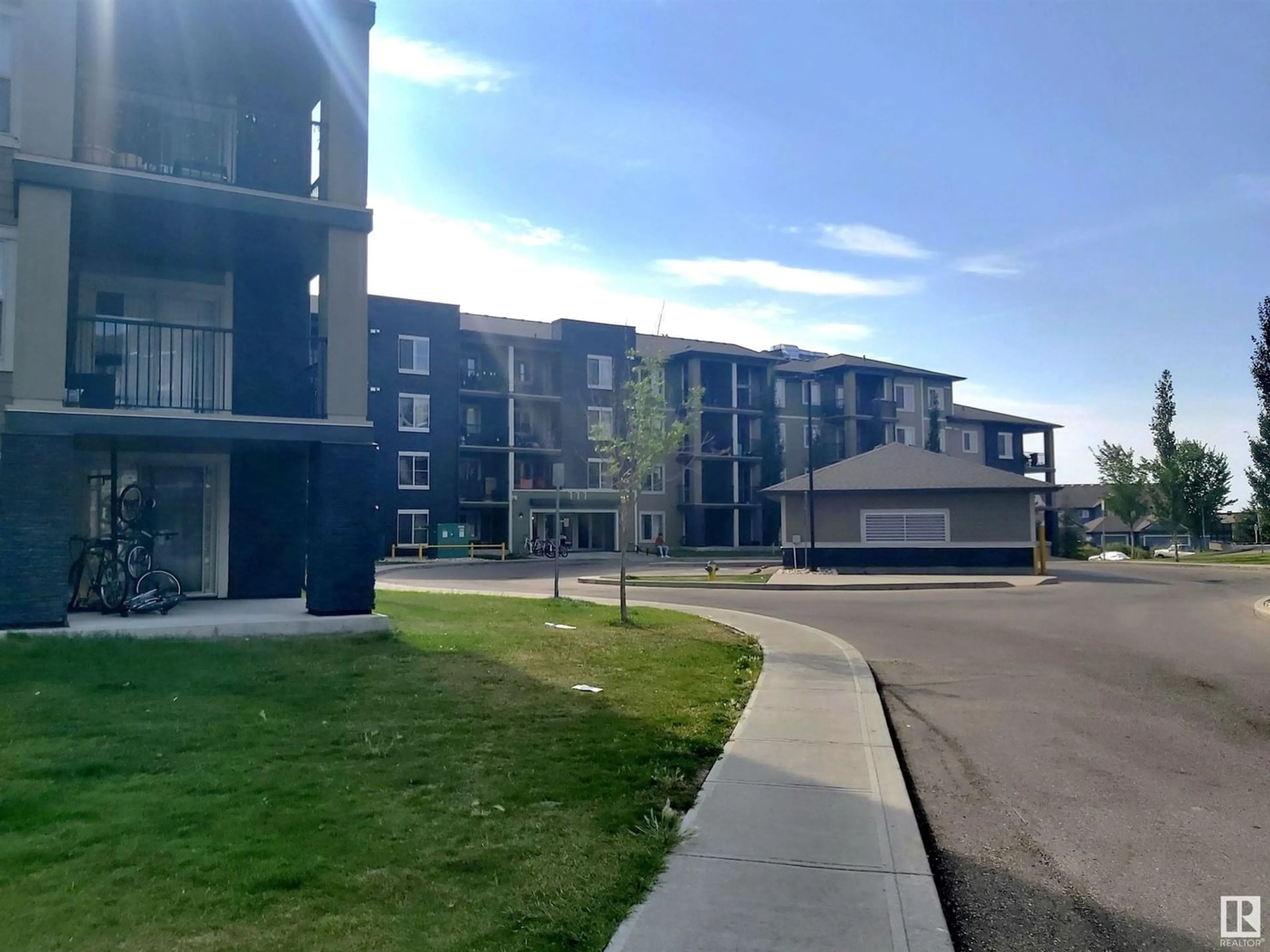 A pic from exterior of the house or condo for #108 111 WATT CM SW, Edmonton Alberta T6X2C6