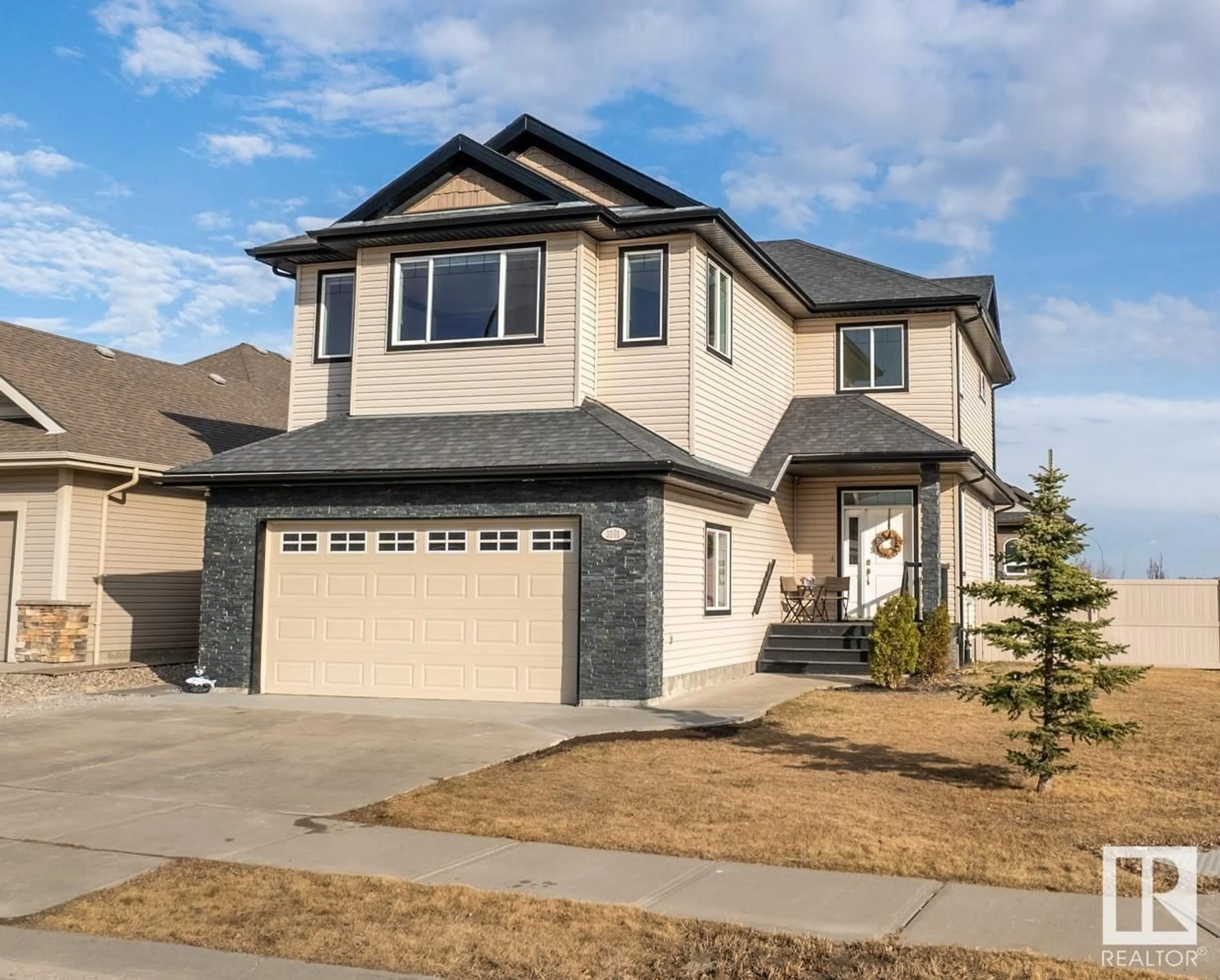 Frontside or backside of a home for 3101 65 ST, Beaumont Alberta T4X0G5