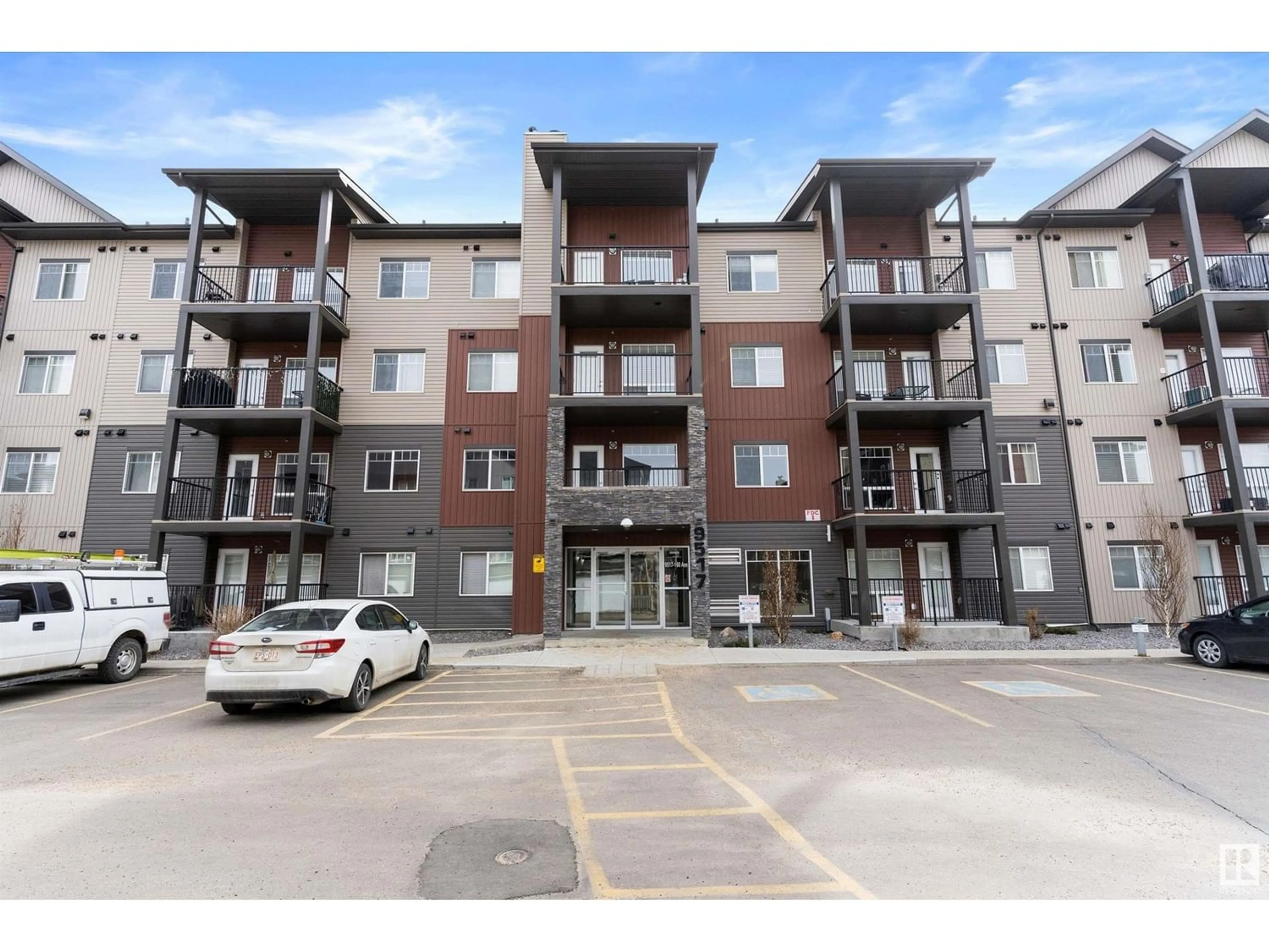 A pic from exterior of the house or condo for #411 9517 160 AV NW, Edmonton Alberta T5Z0N1