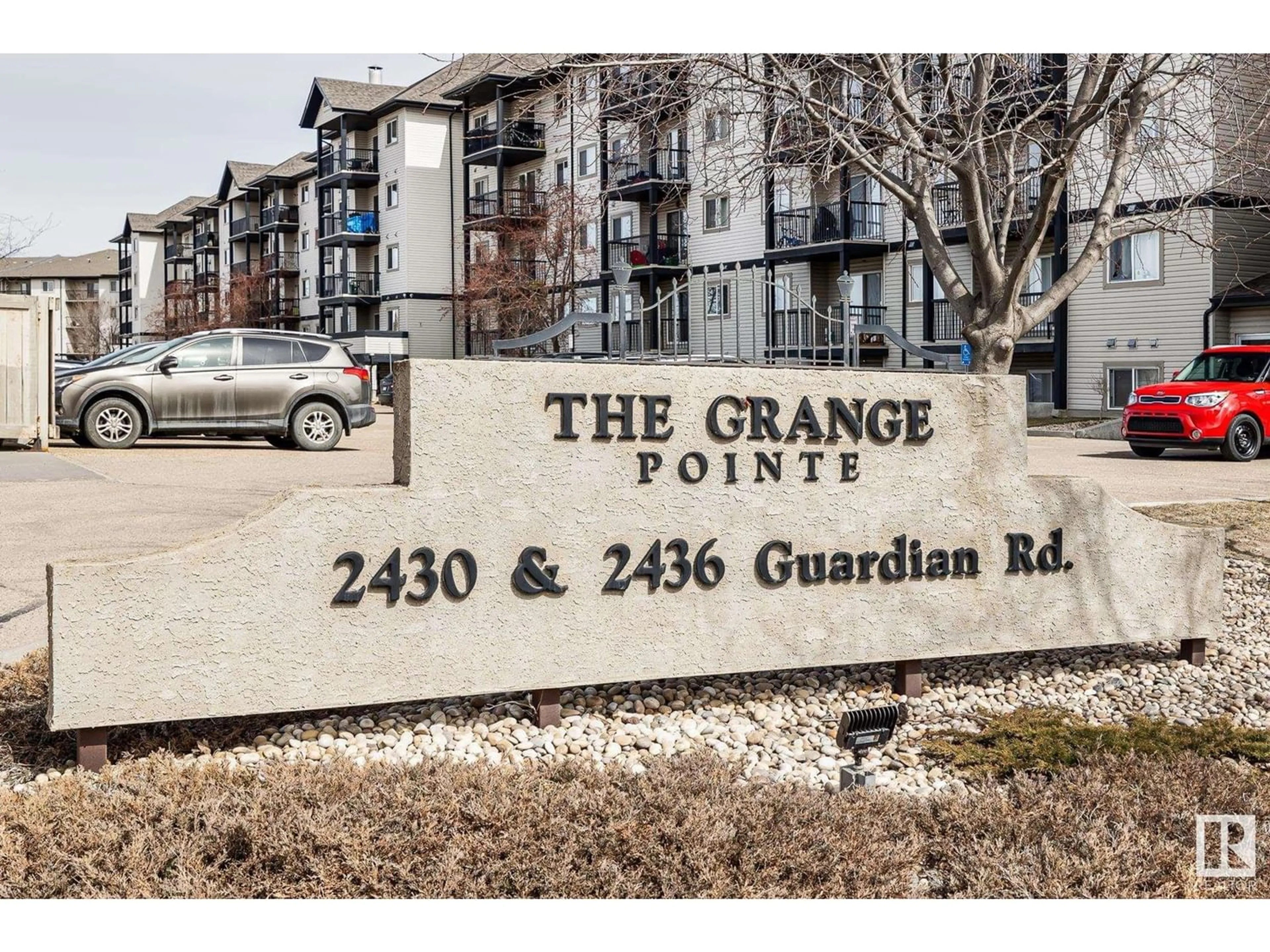 A pic from exterior of the house or condo for #402 2430 GUARDIAN RD NW, Edmonton Alberta T5T6X9