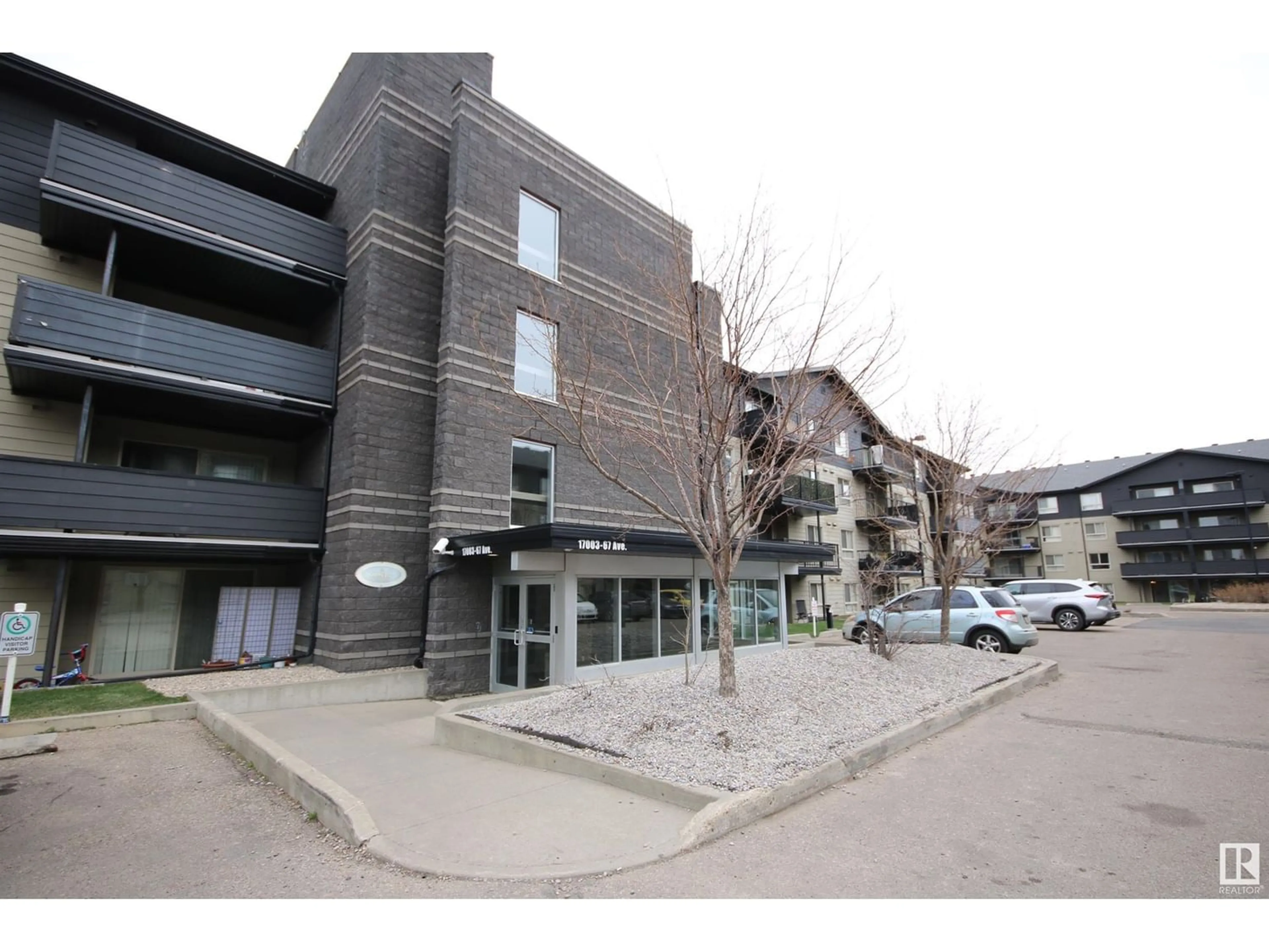 A pic from exterior of the house or condo for #315 17003 67 AV NW, Edmonton Alberta T5T6Y5