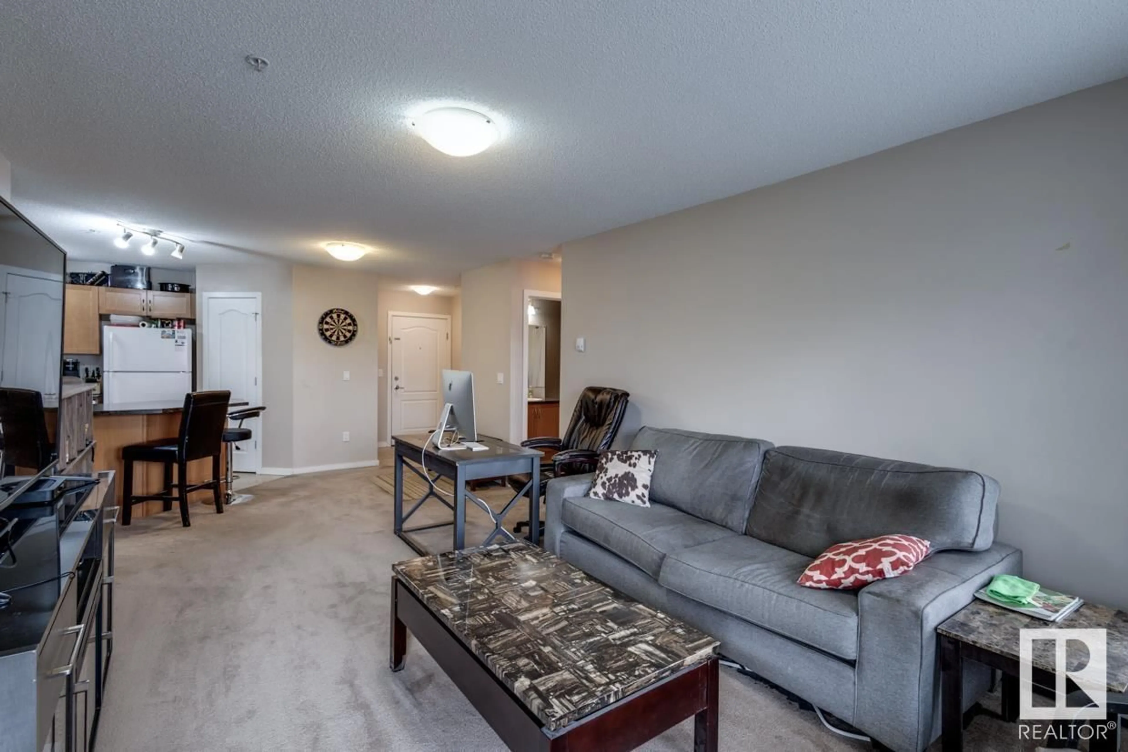 Living room for #208 392 SILVER BERRY RD NW, Edmonton Alberta T6T0H1