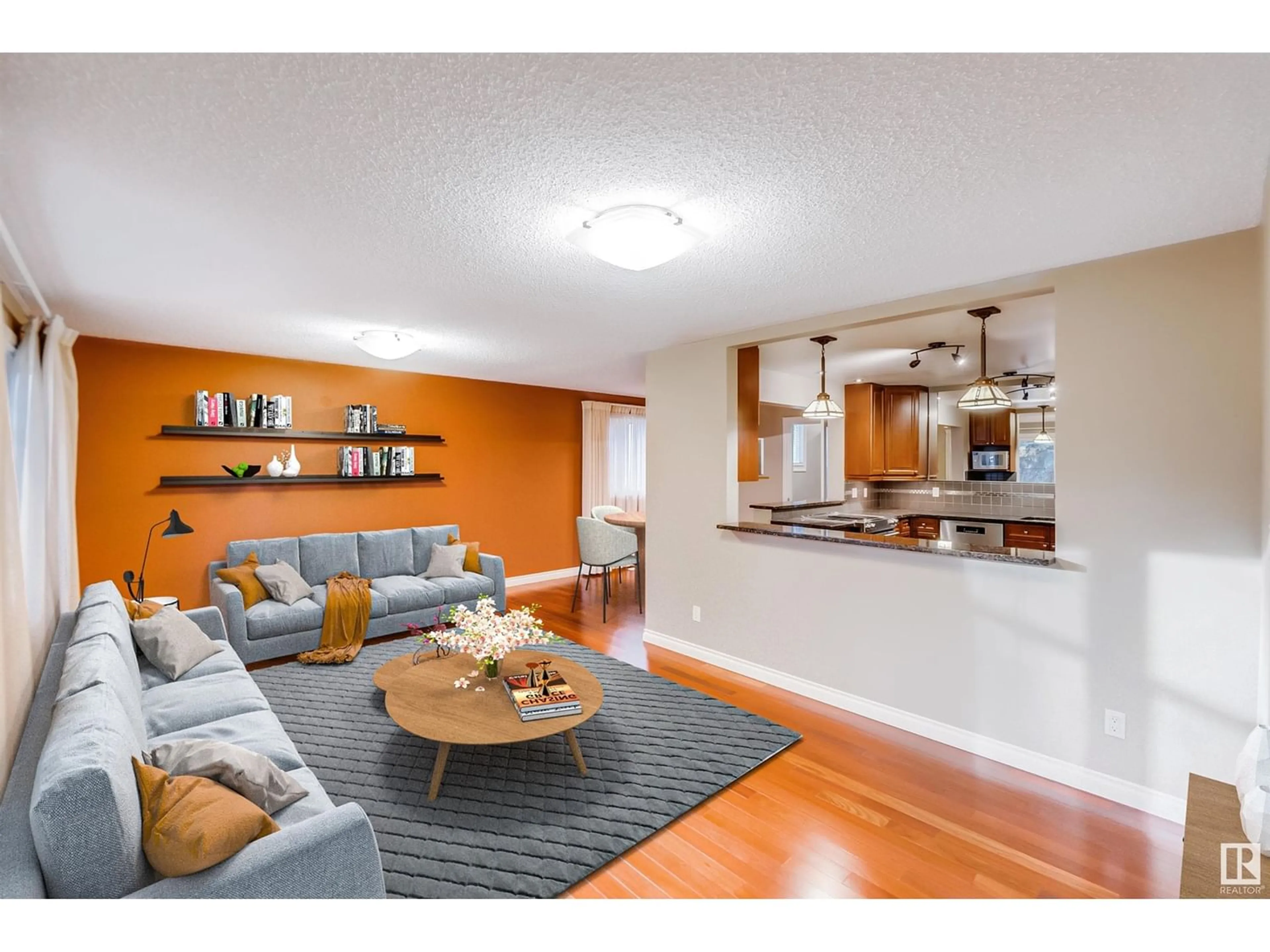 Living room for 3624 113B ST NW, Edmonton Alberta T6J1L5