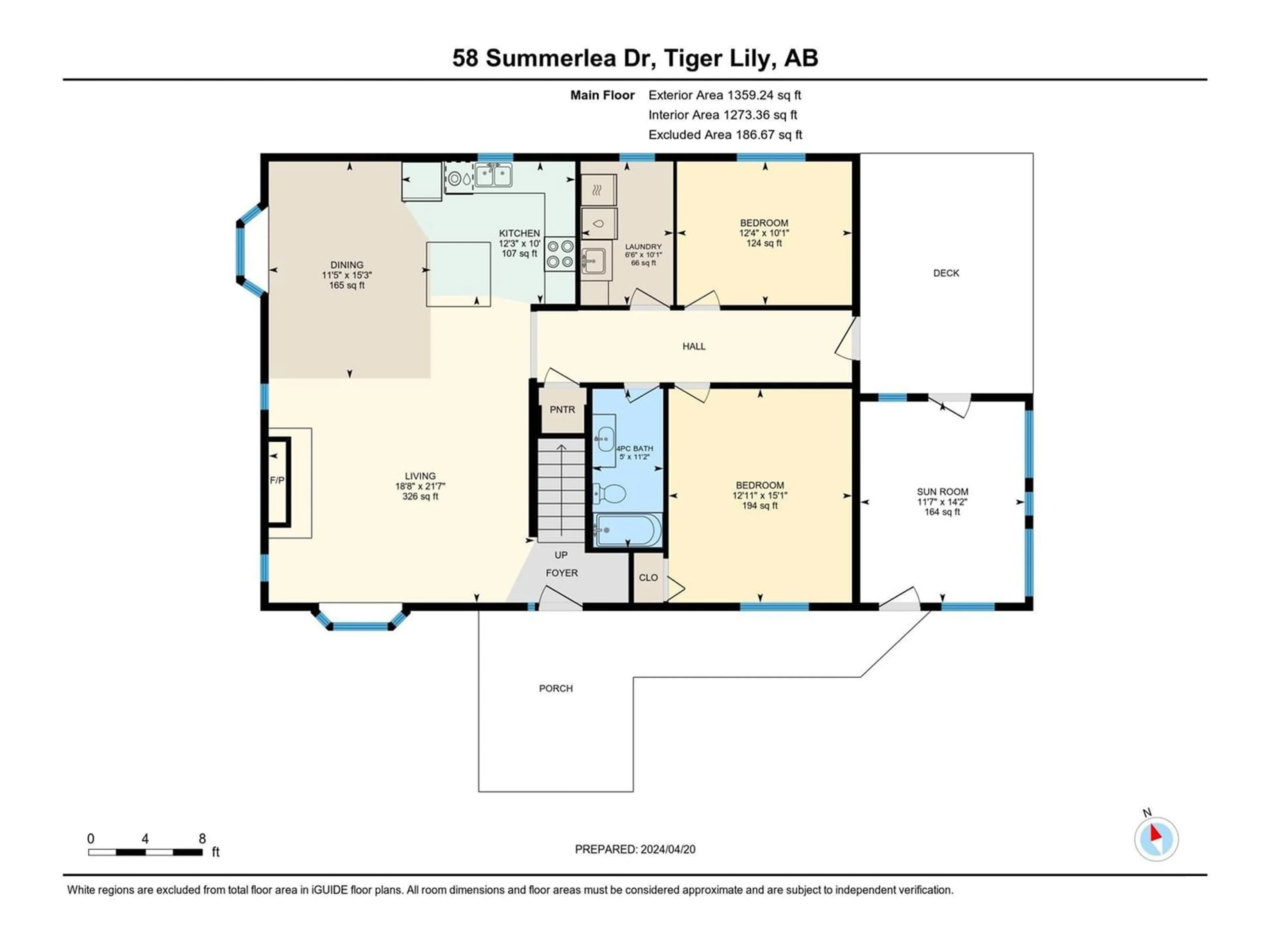 Floor plan for 59316 RR 54 #58, Rural Barrhead County Alberta T7N1N3