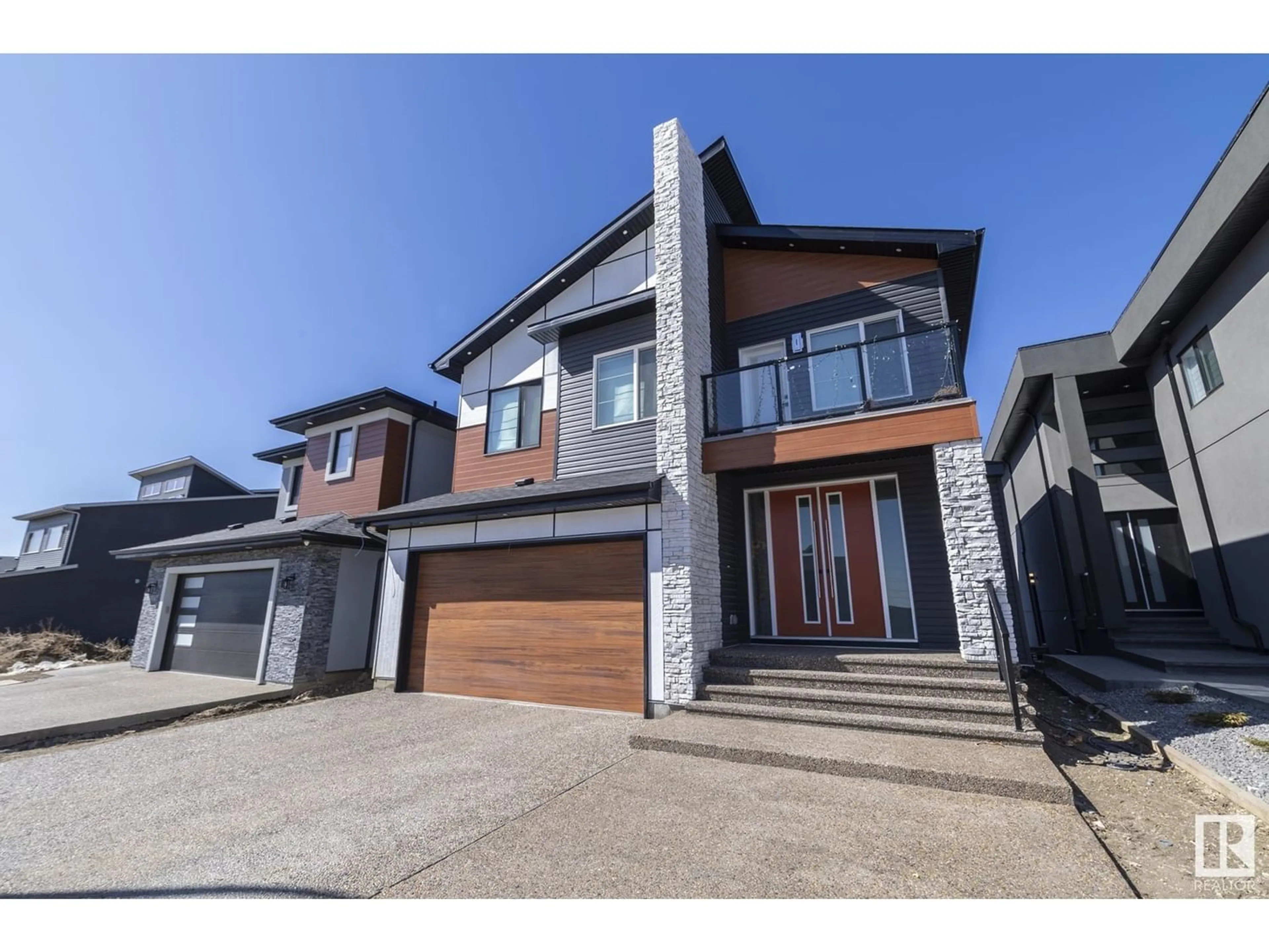 Frontside or backside of a home for 202 Fraser Way NW, Edmonton Alberta T5Y4C1