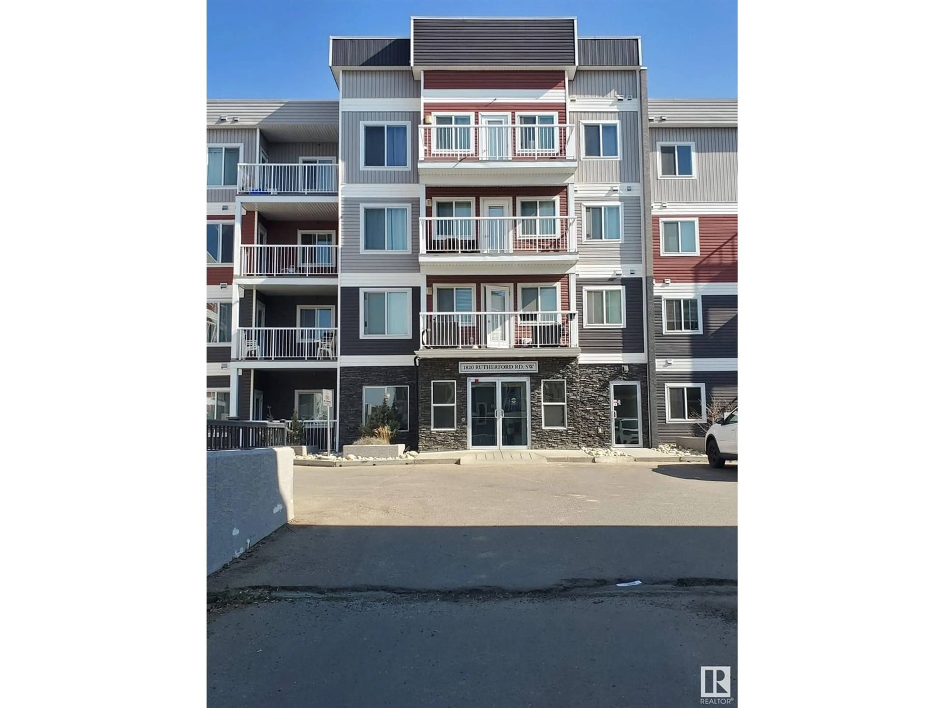 A pic from exterior of the house or condo for #305 1820 RUTHERFORD RD SW, Edmonton Alberta T6W2K6