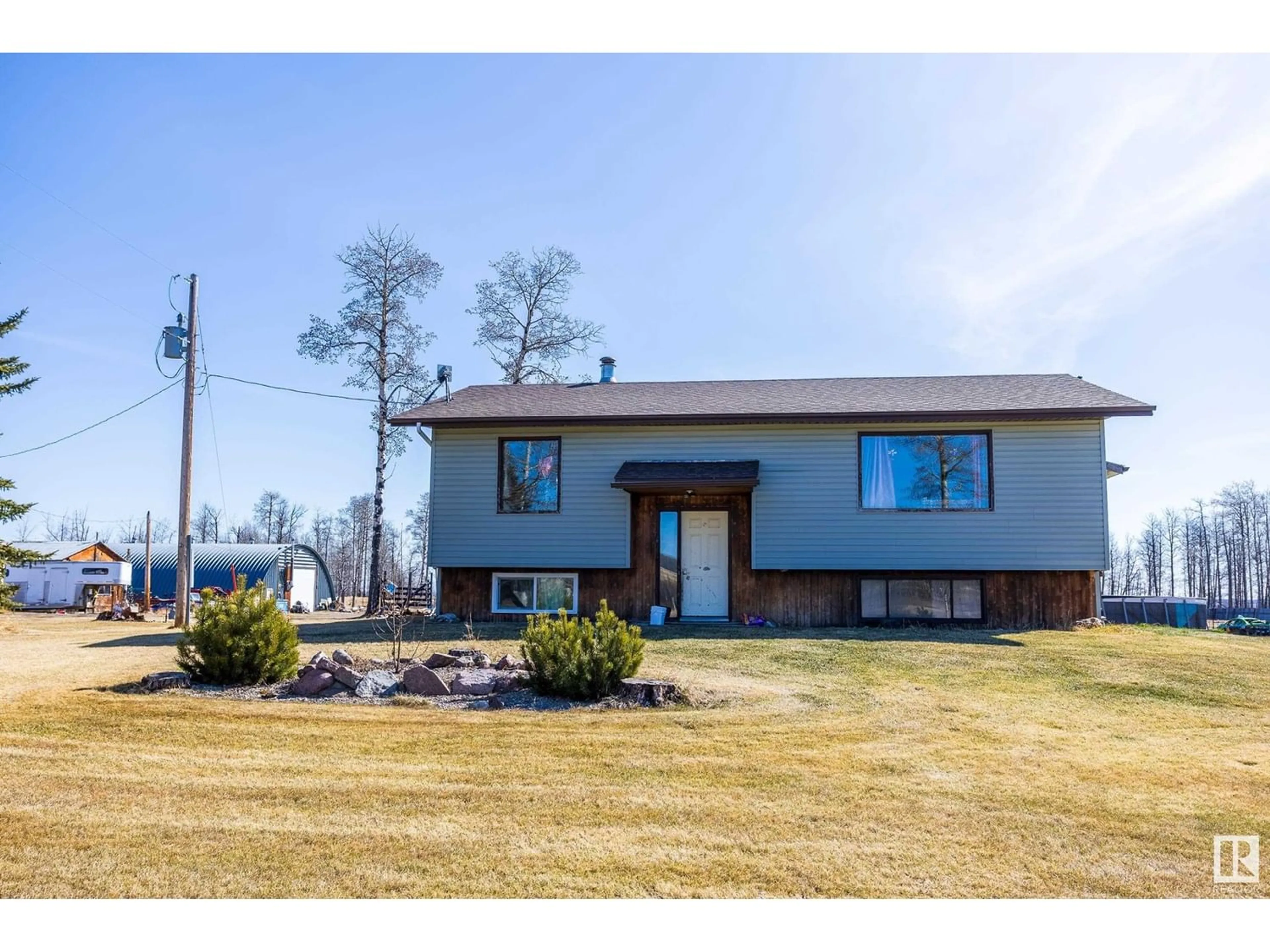 Frontside or backside of a home for 56107 Hwy 32, Rural Yellowhead Alberta T7E3X7