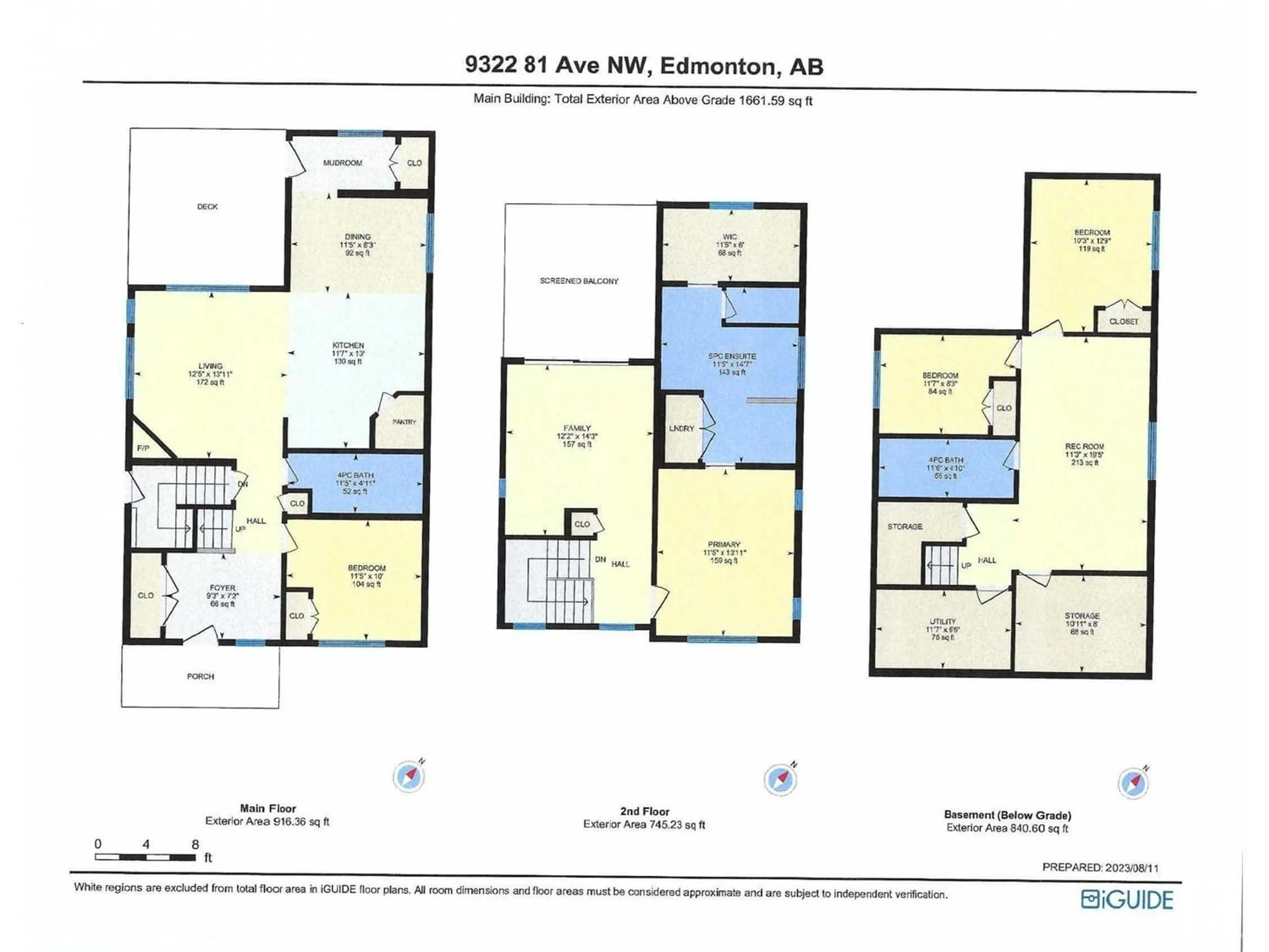 Floor plan for 9322 81 AV NW, Edmonton Alberta T6C0X3