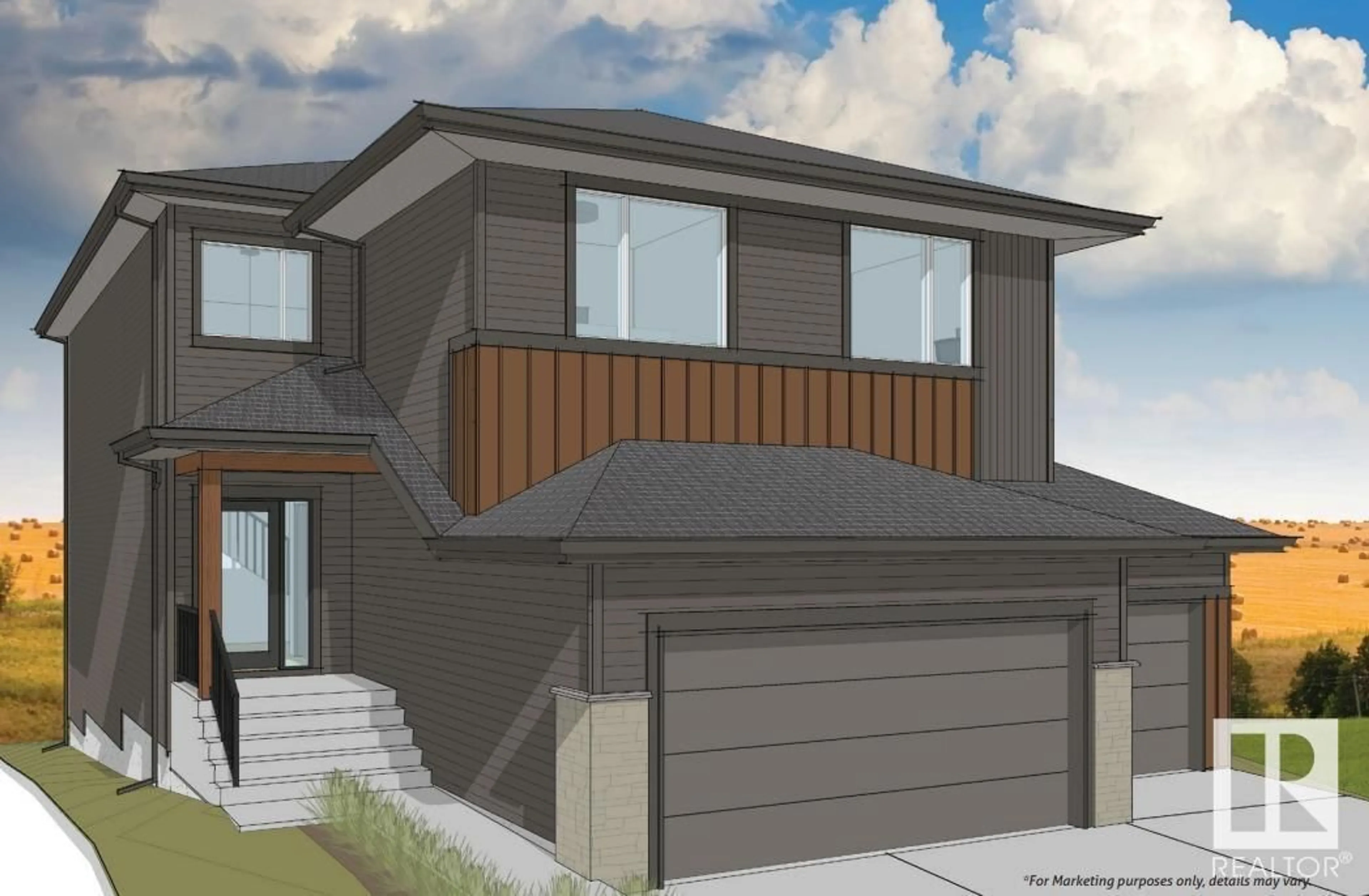 Frontside or backside of a home for 36 Deer Meadows CR, Fort Saskatchewan Alberta T8L0Y4