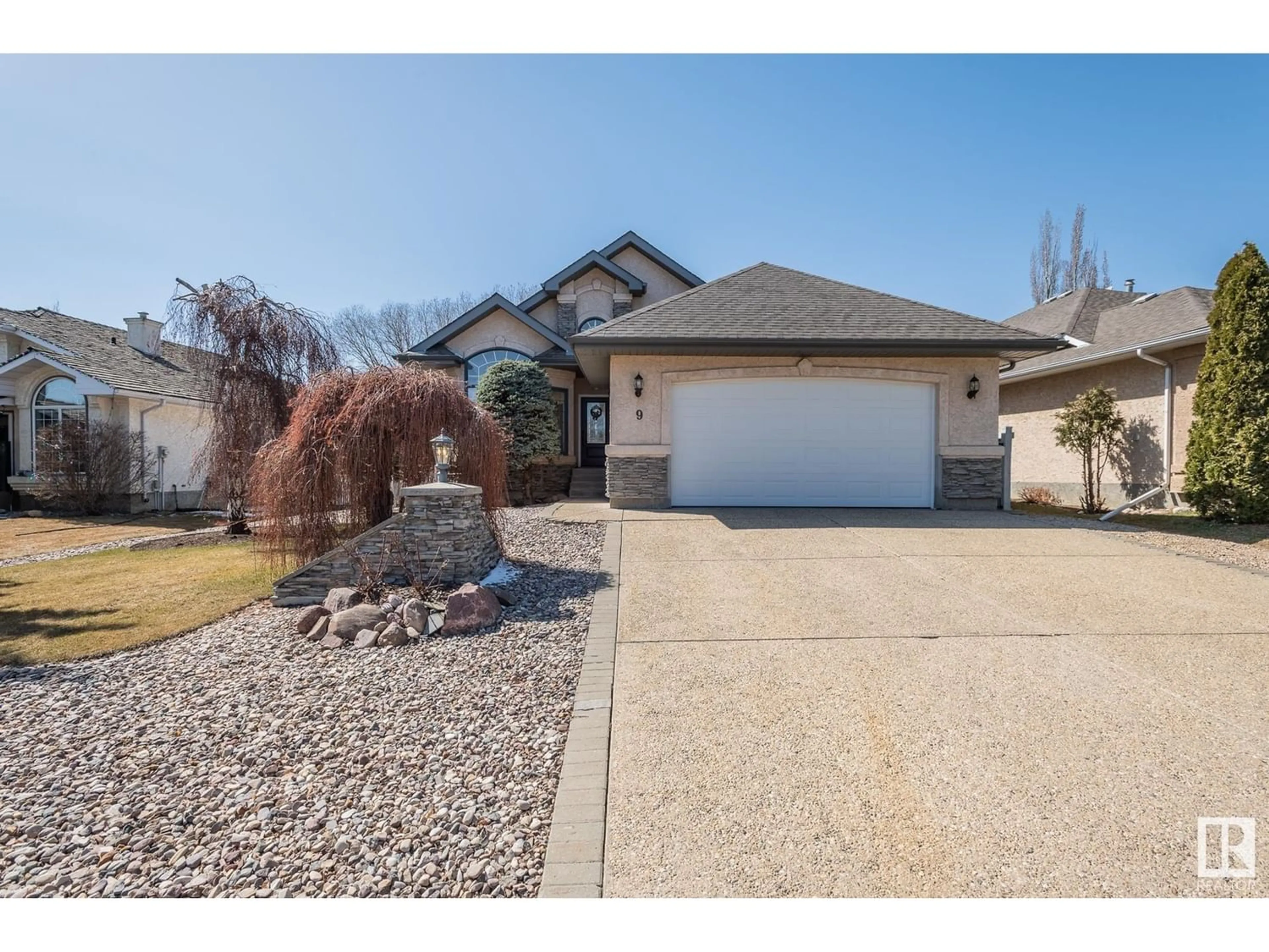 Frontside or backside of a home for 9 LACOMBE DR, St. Albert Alberta T8N5S6
