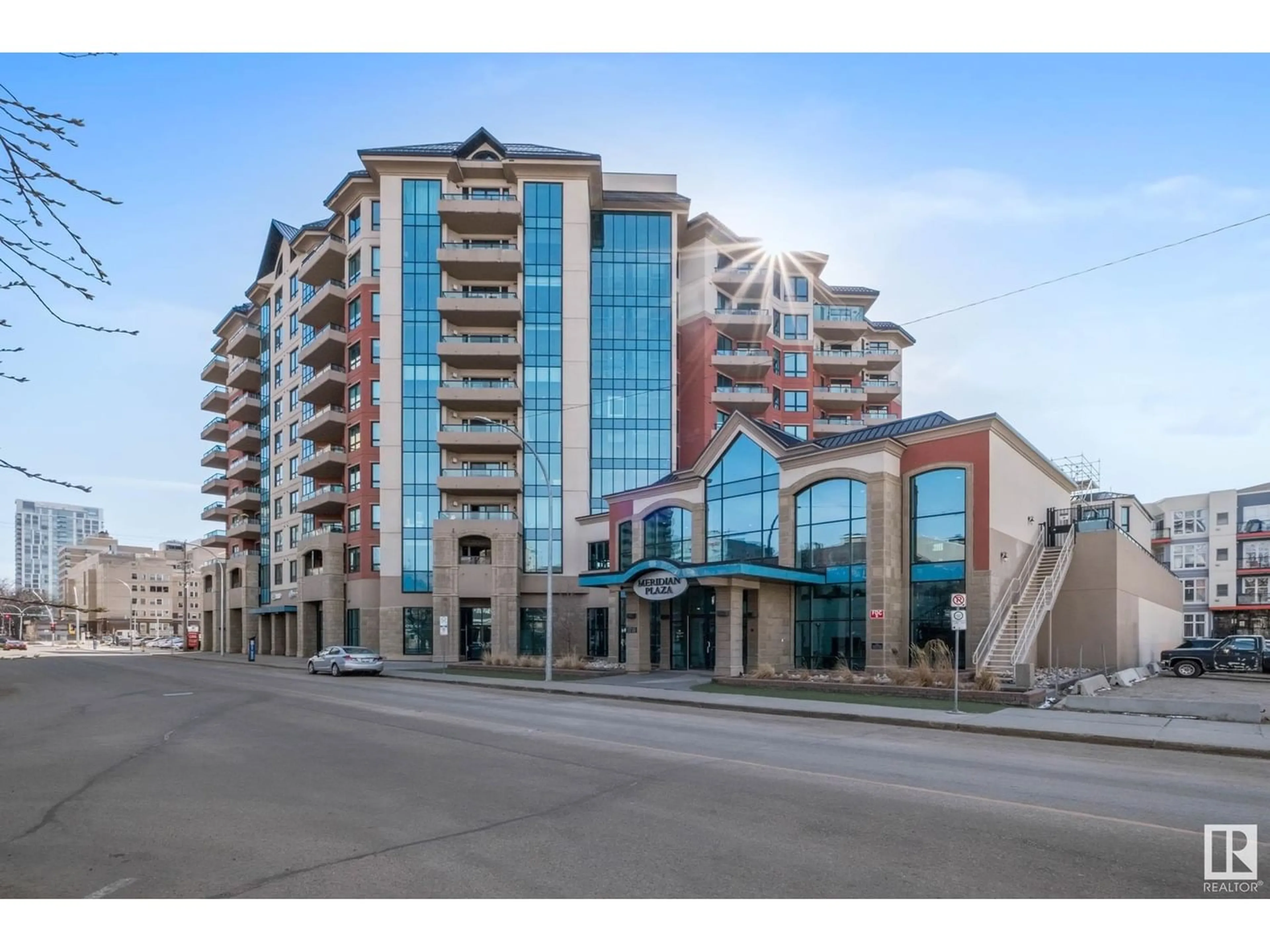 A pic from exterior of the house or condo for #212 10142 111 ST NW, Edmonton Alberta T5K1K6