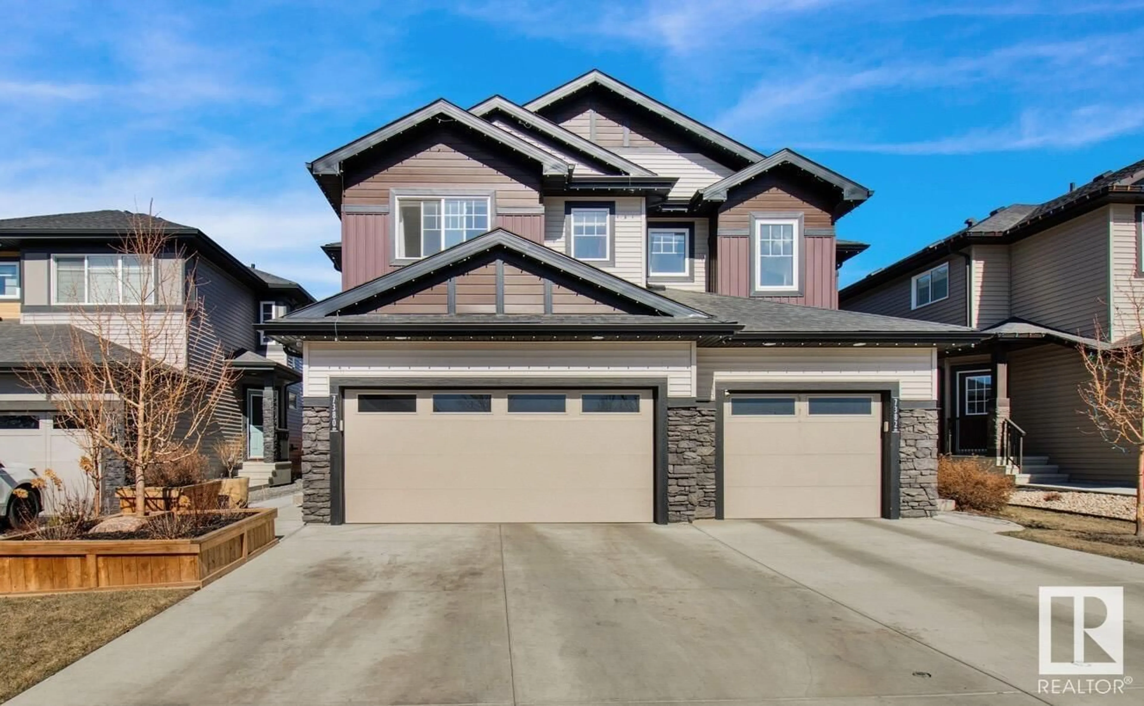 Frontside or backside of a home for 7380 CHIVERS CR SW, Edmonton Alberta T6W4L9