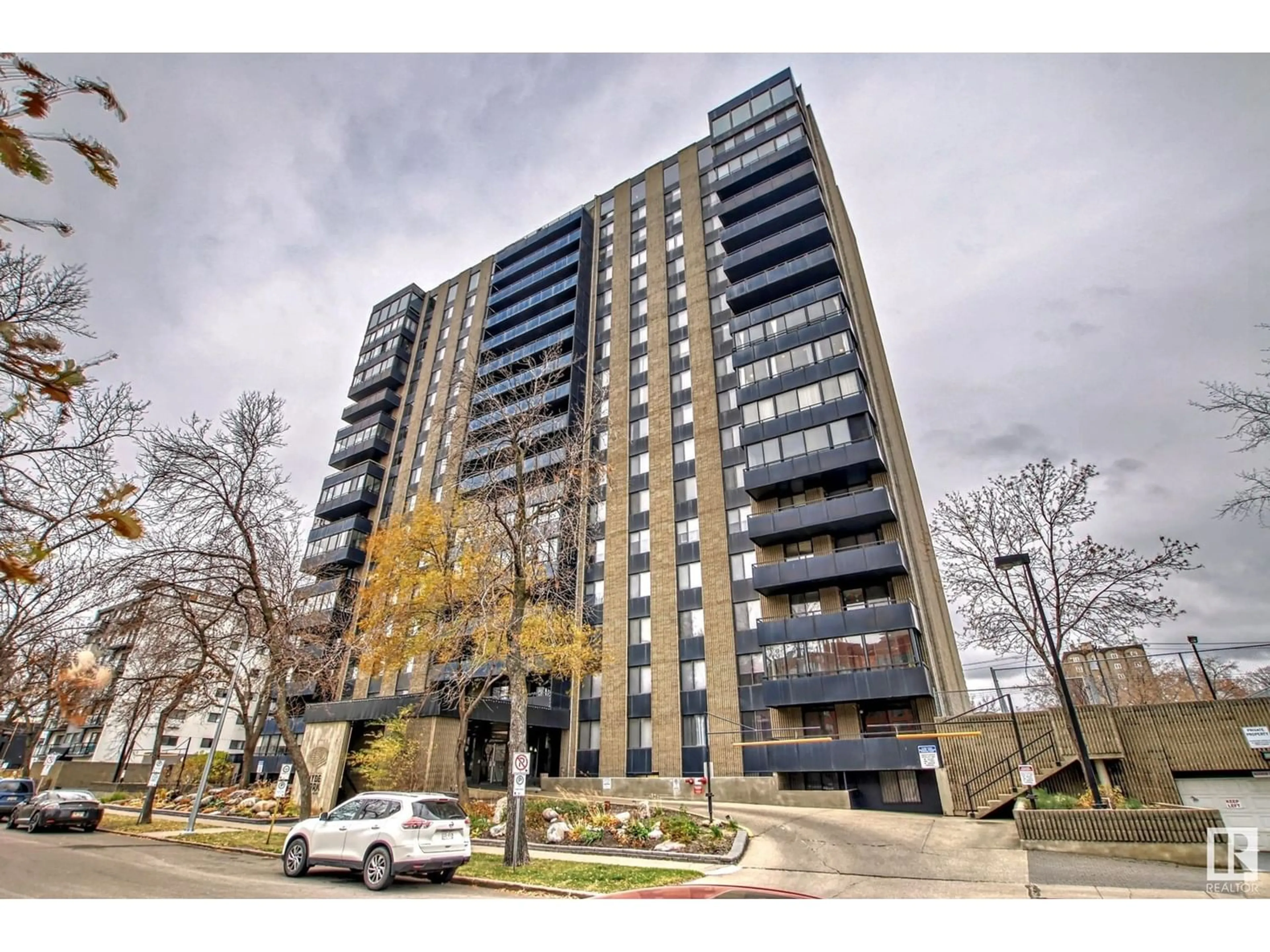 A pic from exterior of the house or condo for #1105 10160 115 ST NW, Edmonton Alberta T5K1T6