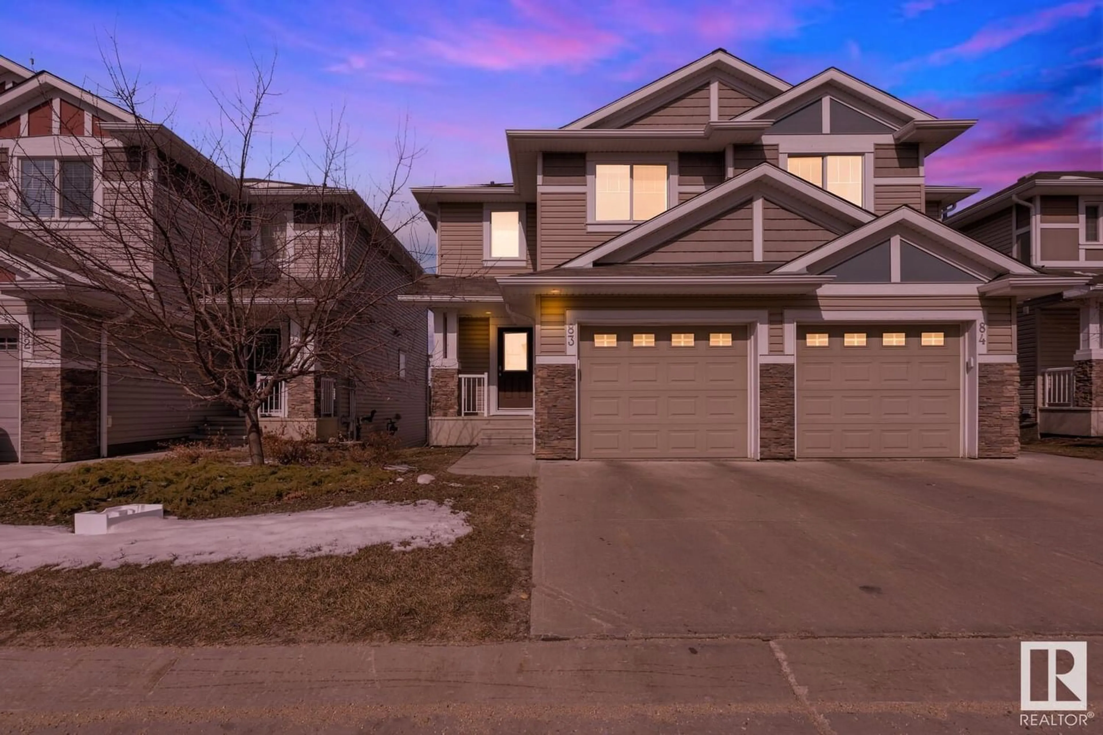 A pic from exterior of the house or condo for 83-5317 3 AV SW SW, Edmonton Alberta T6X0W7