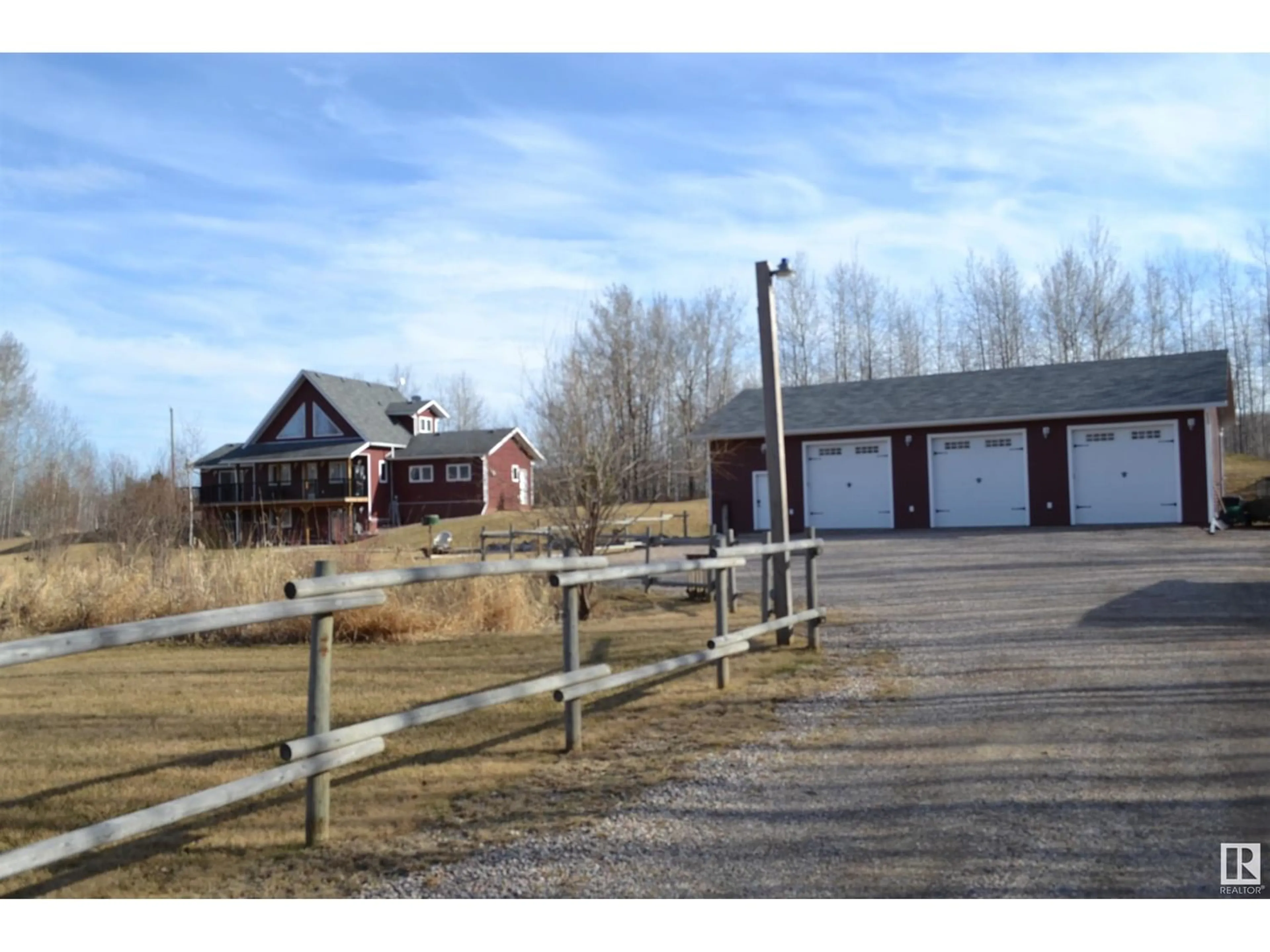 Fenced yard for 14 62331 411A Range RD, Rural Bonnyville M.D. Alberta T0A0T0