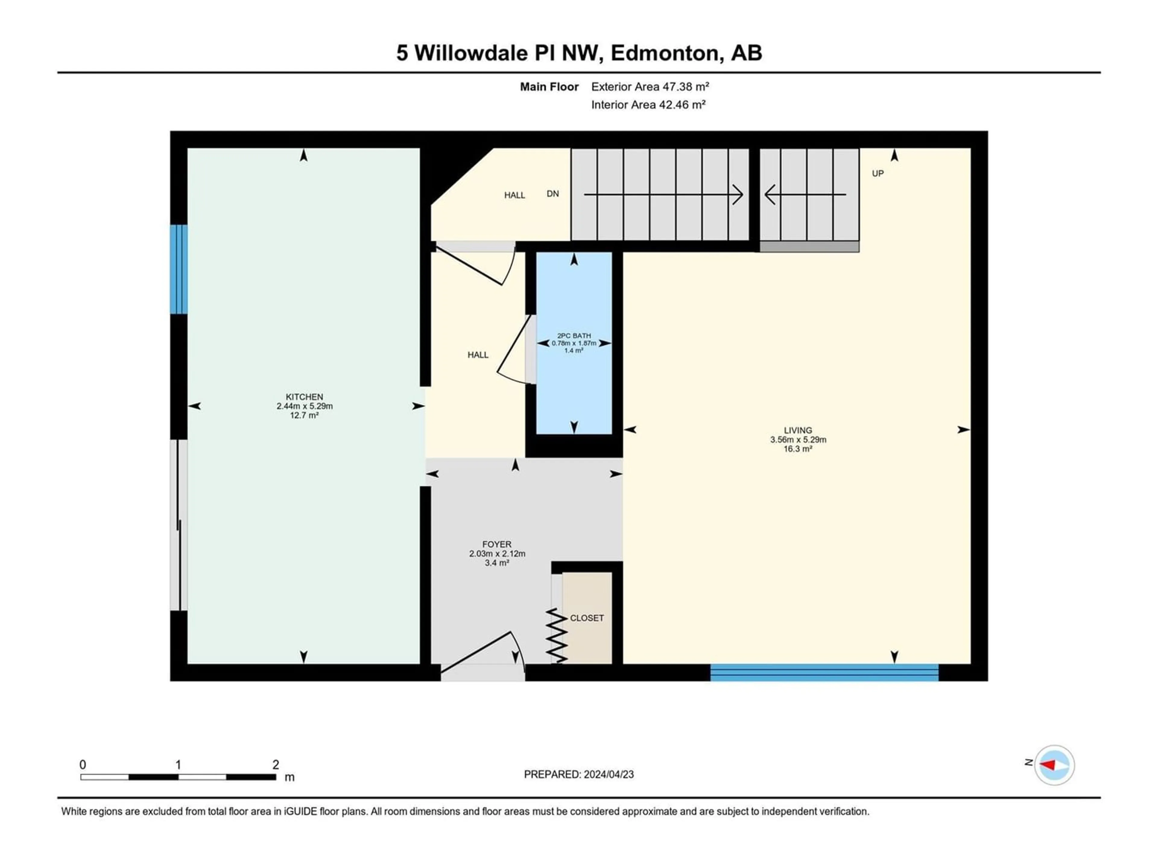 Floor plan for 5 WILLOWDALE PL NW, Edmonton Alberta T5T1Z4
