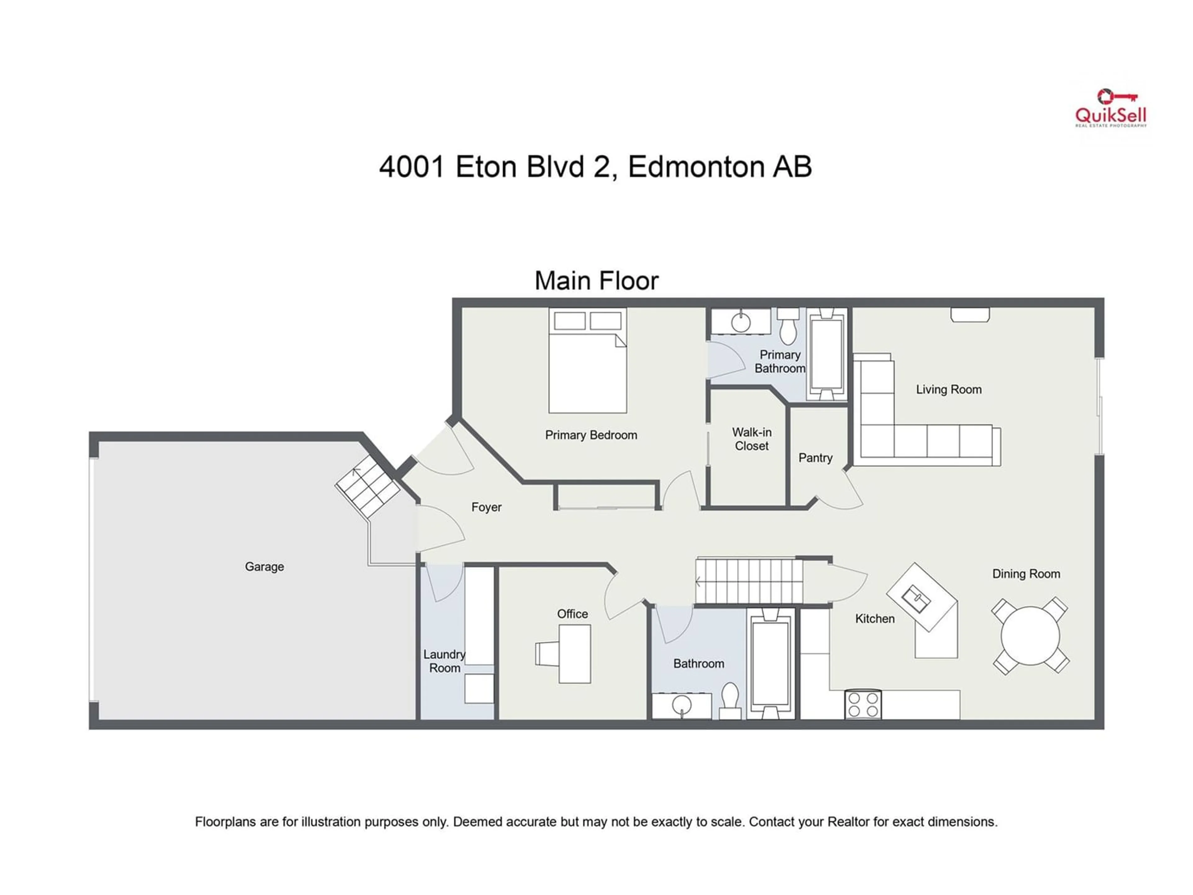 Floor plan for #2 4001 ETON BV, Sherwood Park Alberta T8H0N8