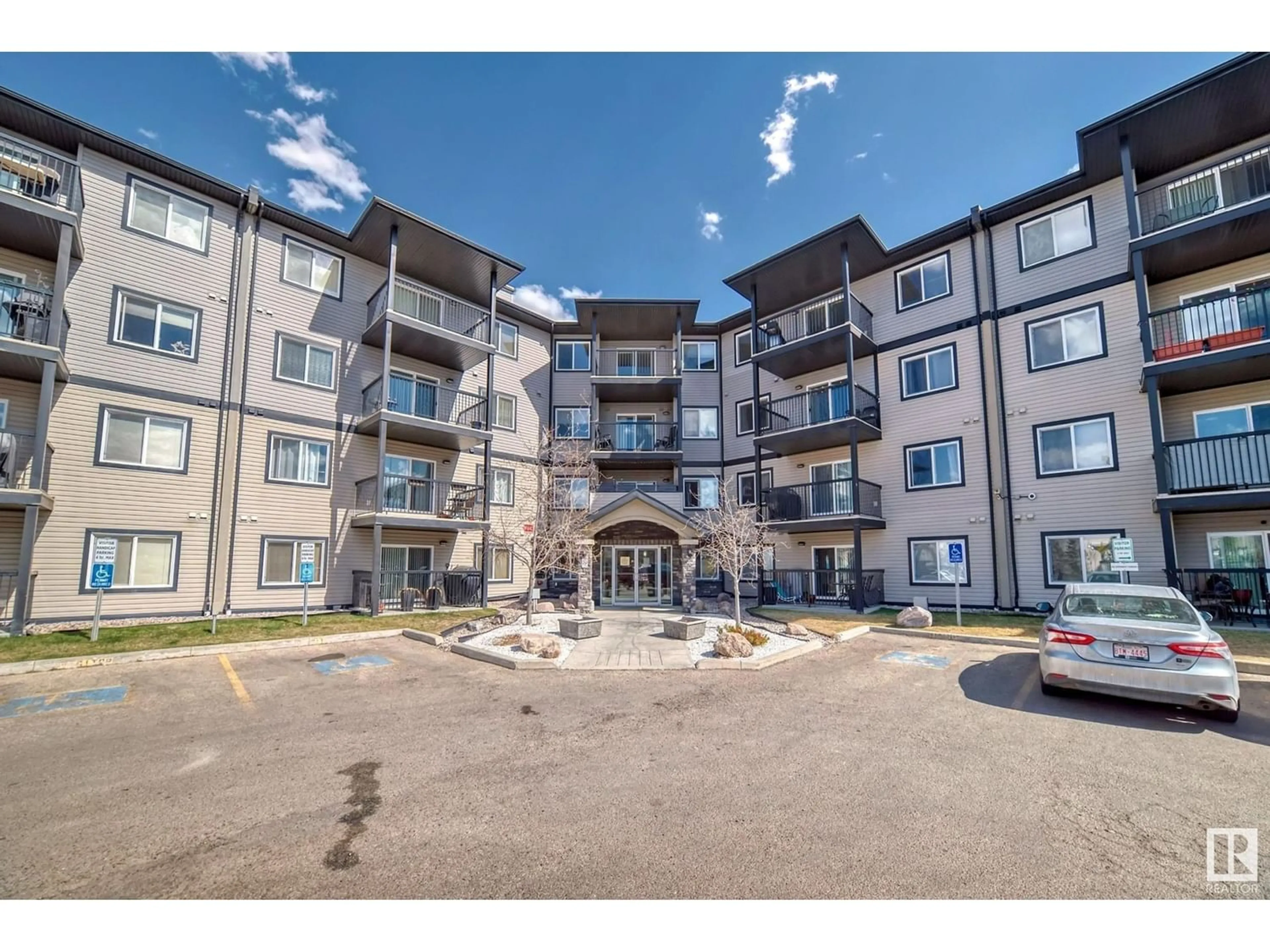 A pic from exterior of the house or condo for #118 5951 165 AV NW, Edmonton Alberta T5Y0J6