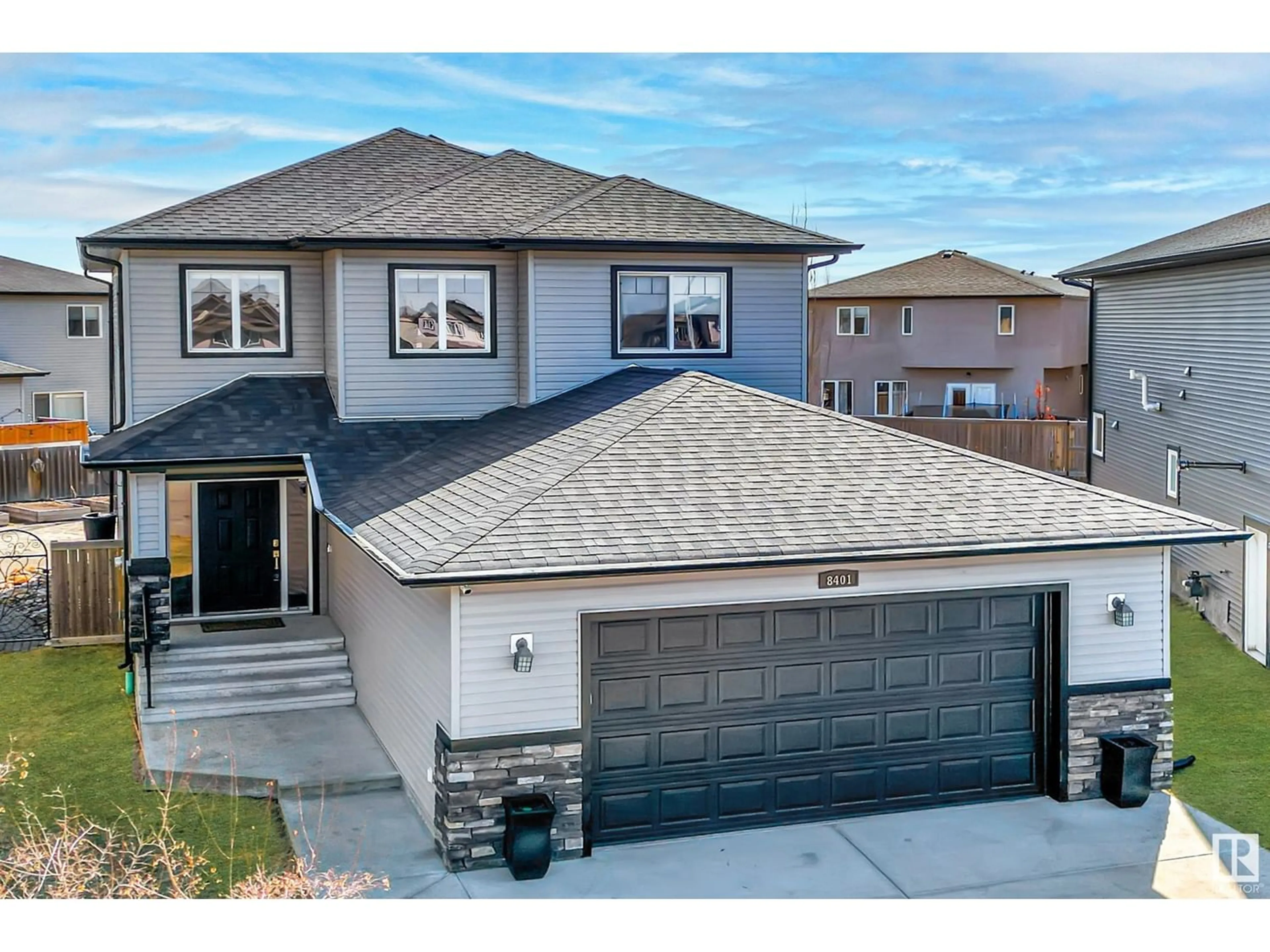 Frontside or backside of a home for 8401 96 ST, Morinville Alberta T8R0A6