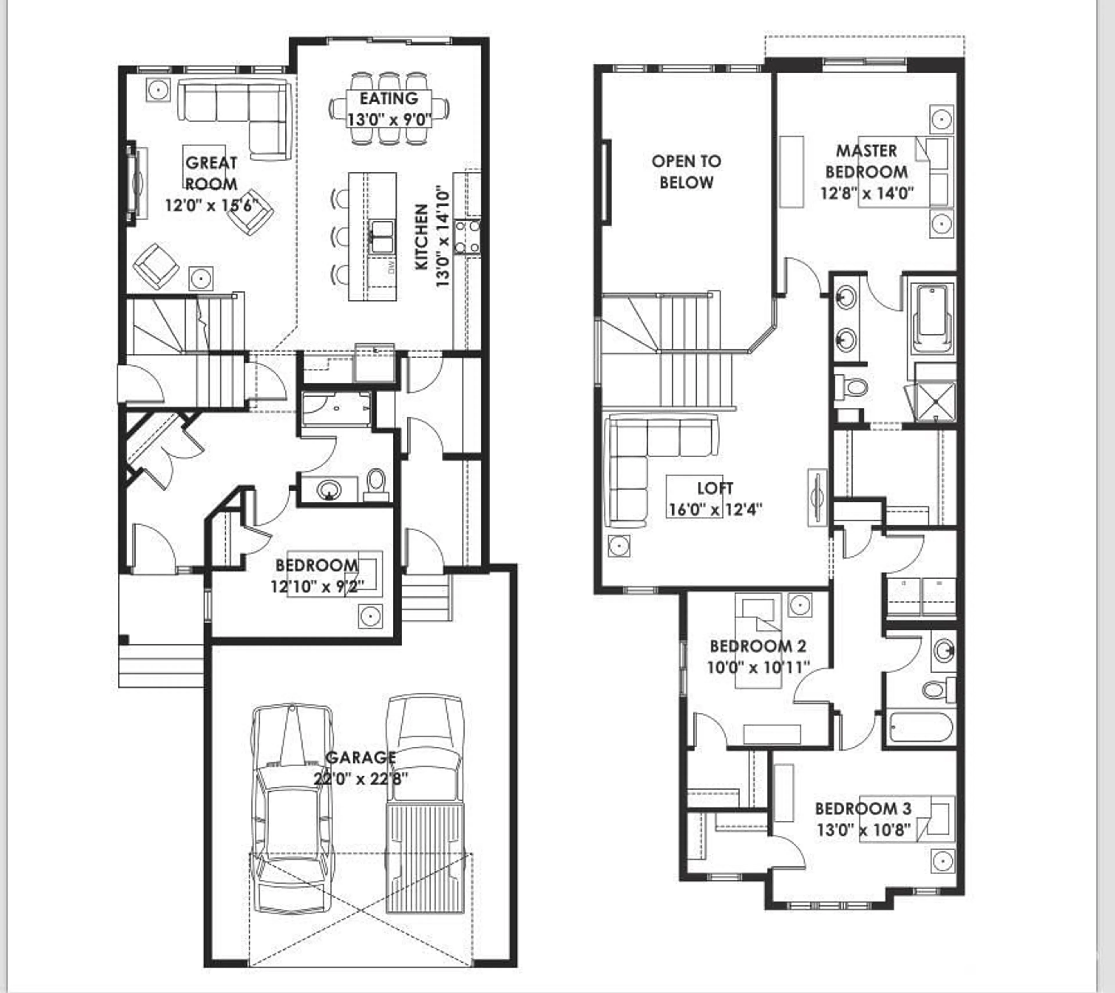 Floor plan for 16939 49 ST NW, Edmonton Alberta T5Y4G9