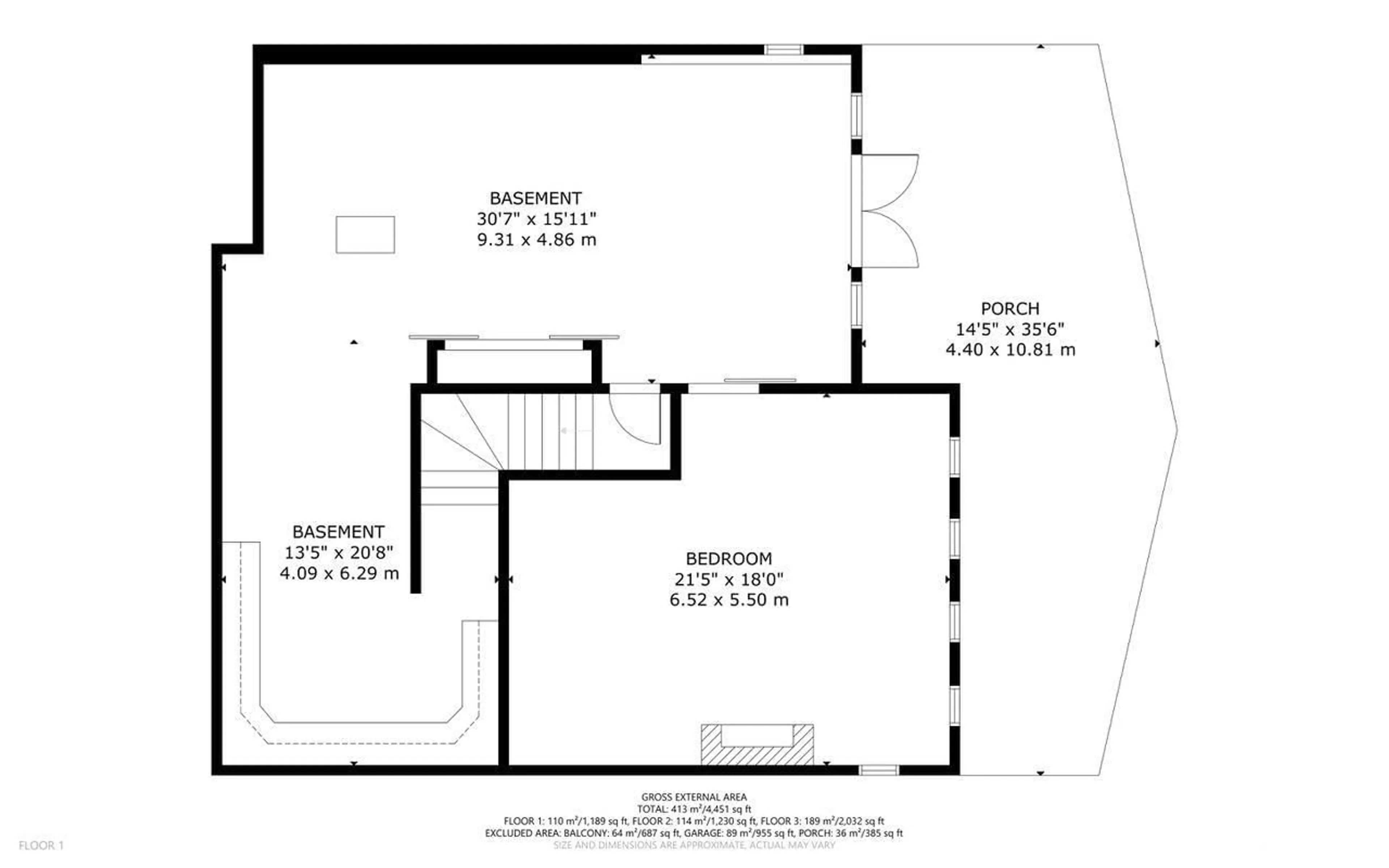 Floor plan for #58 53424 RGE RD 60, Rural Parkland County Alberta T0E2B0