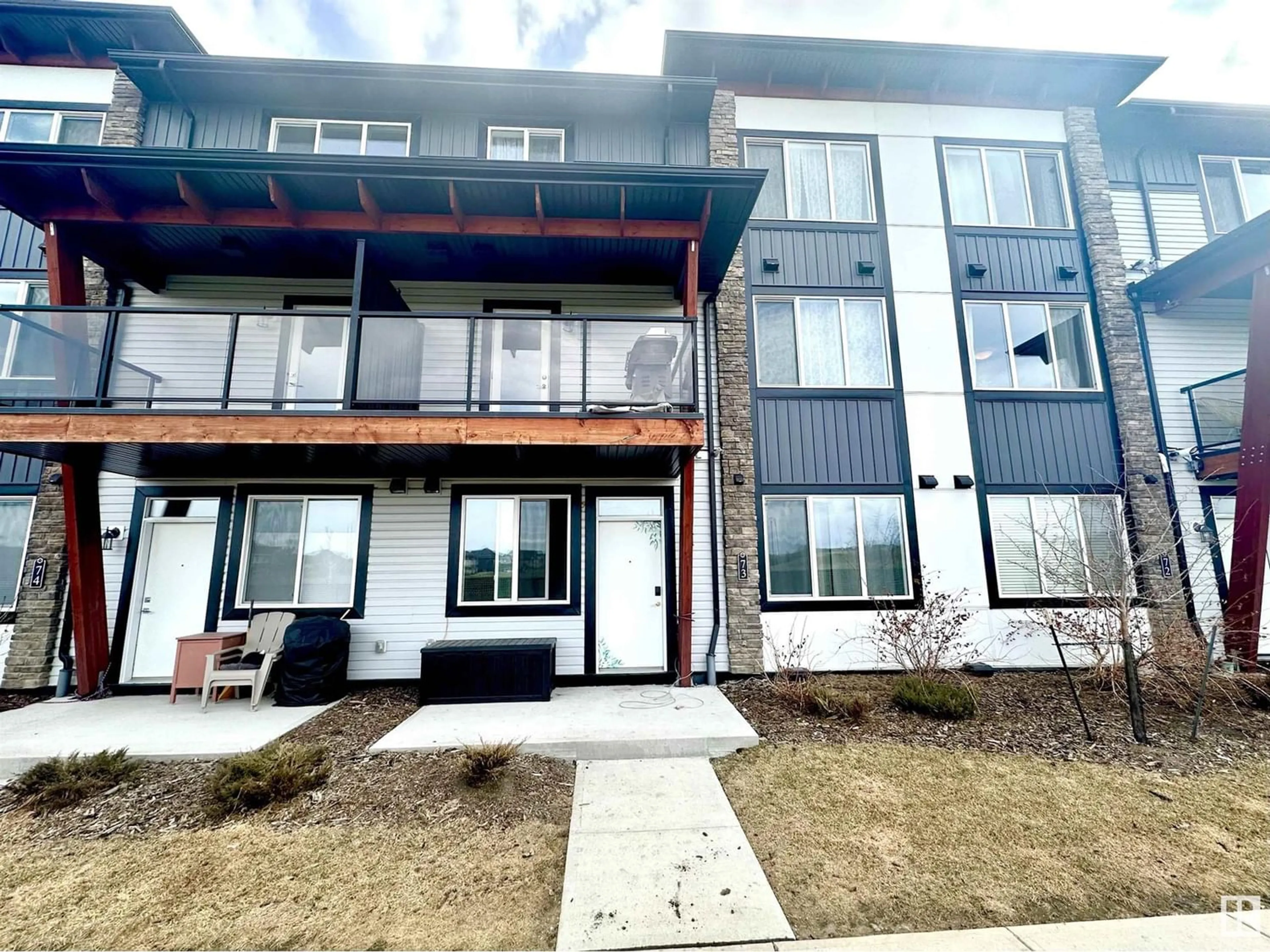 A pic from exterior of the house or condo for #73 446 ALLARD BV SW, Edmonton Alberta T6W3S7