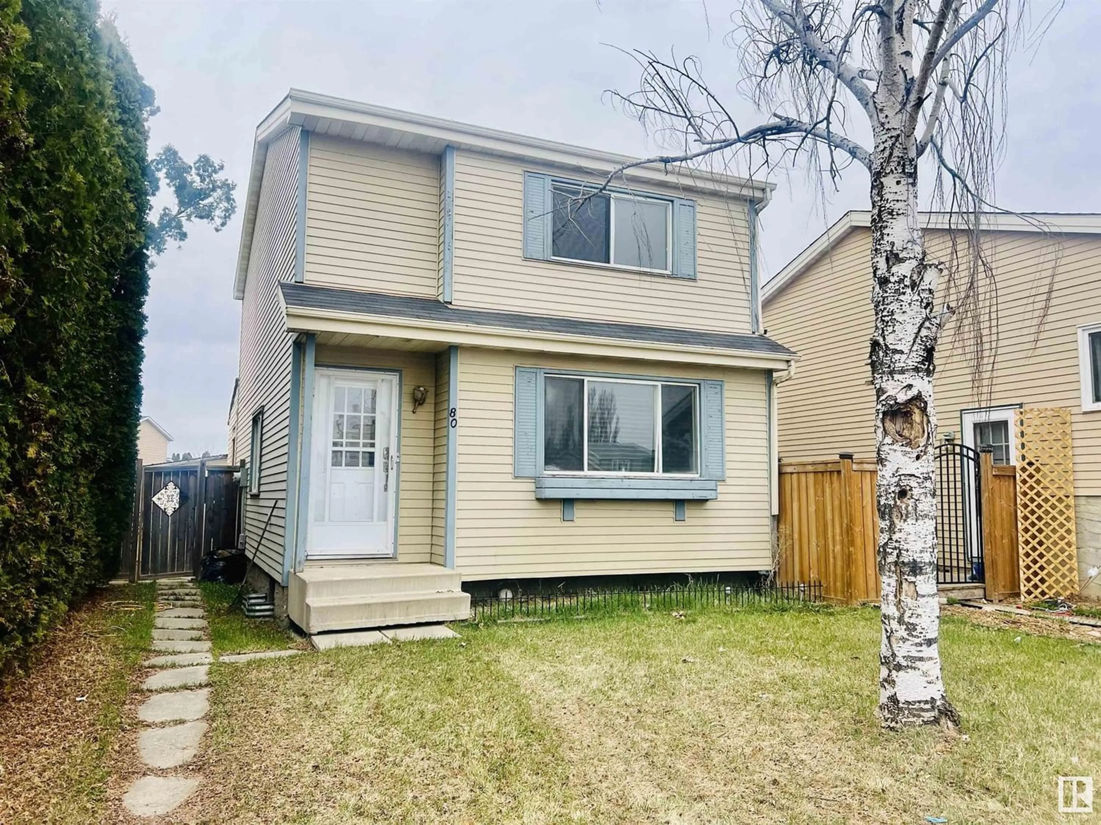 Frontside or backside of a home for 80 BIRCH DR, Gibbons Alberta T0A2C1