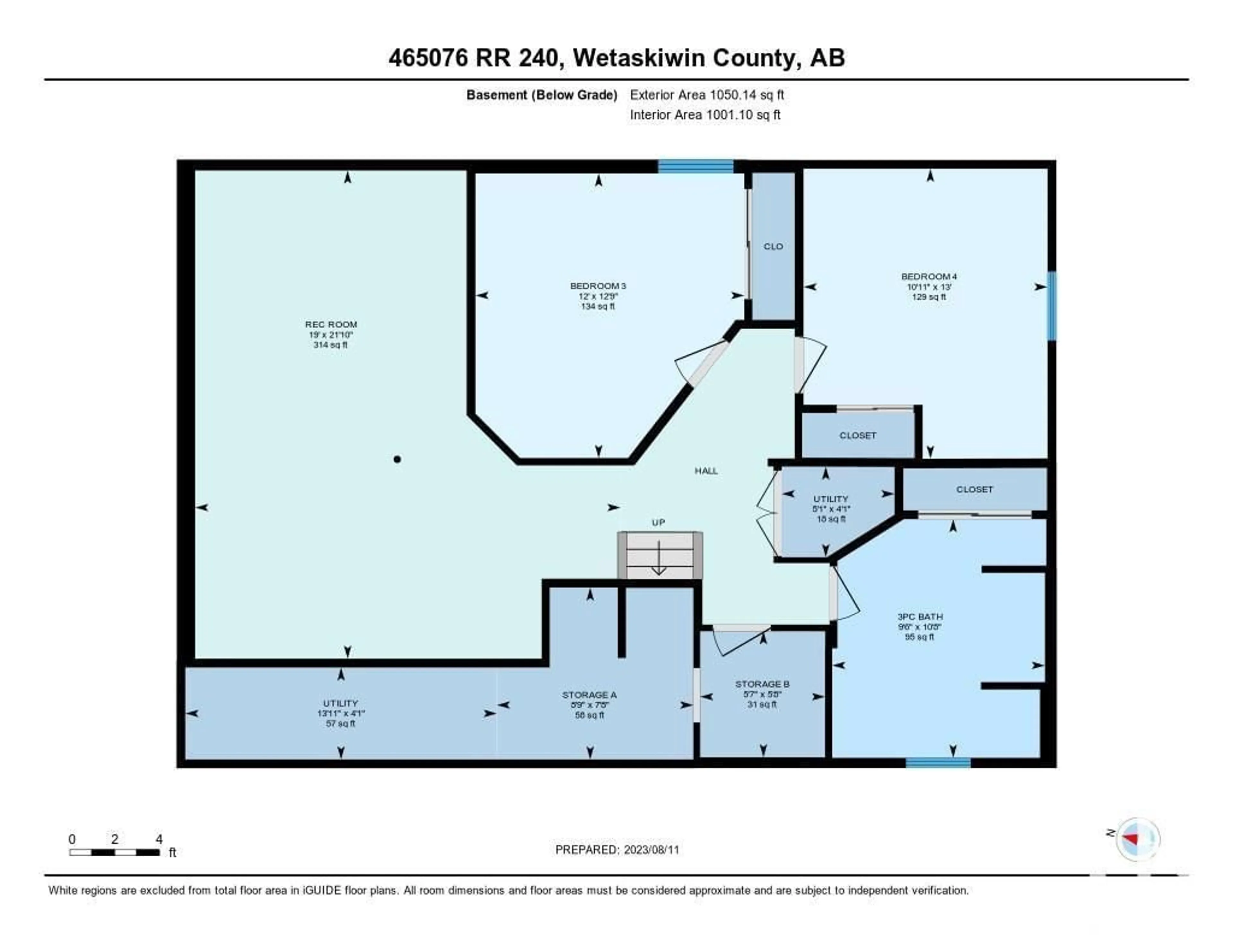 Floor plan for 465076 RGE RD 240, Rural Wetaskiwin County Alberta T9A1X1