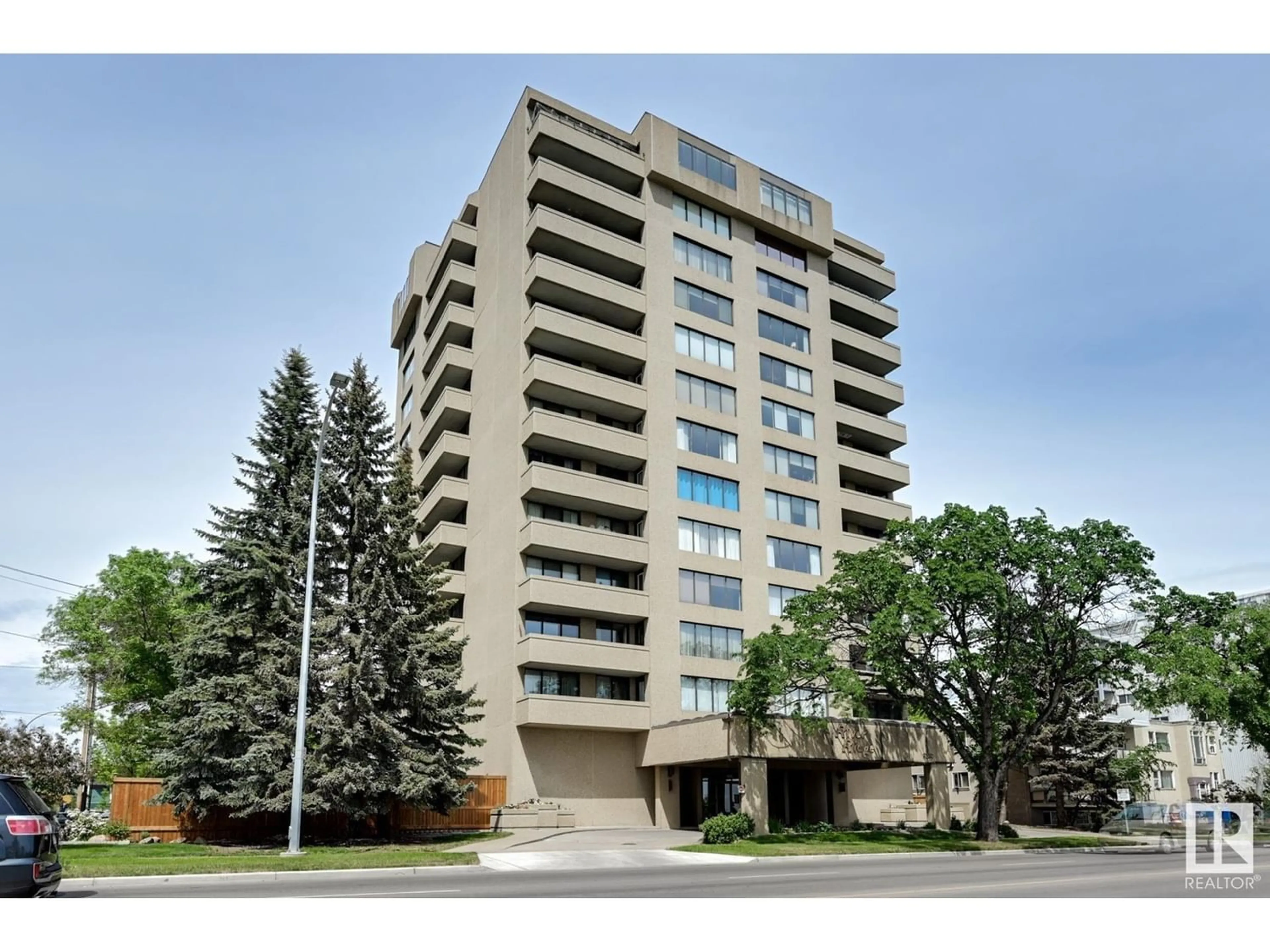 A pic from exterior of the house or condo for #306 8340 JASPER AV NW, Edmonton Alberta T5H4C6
