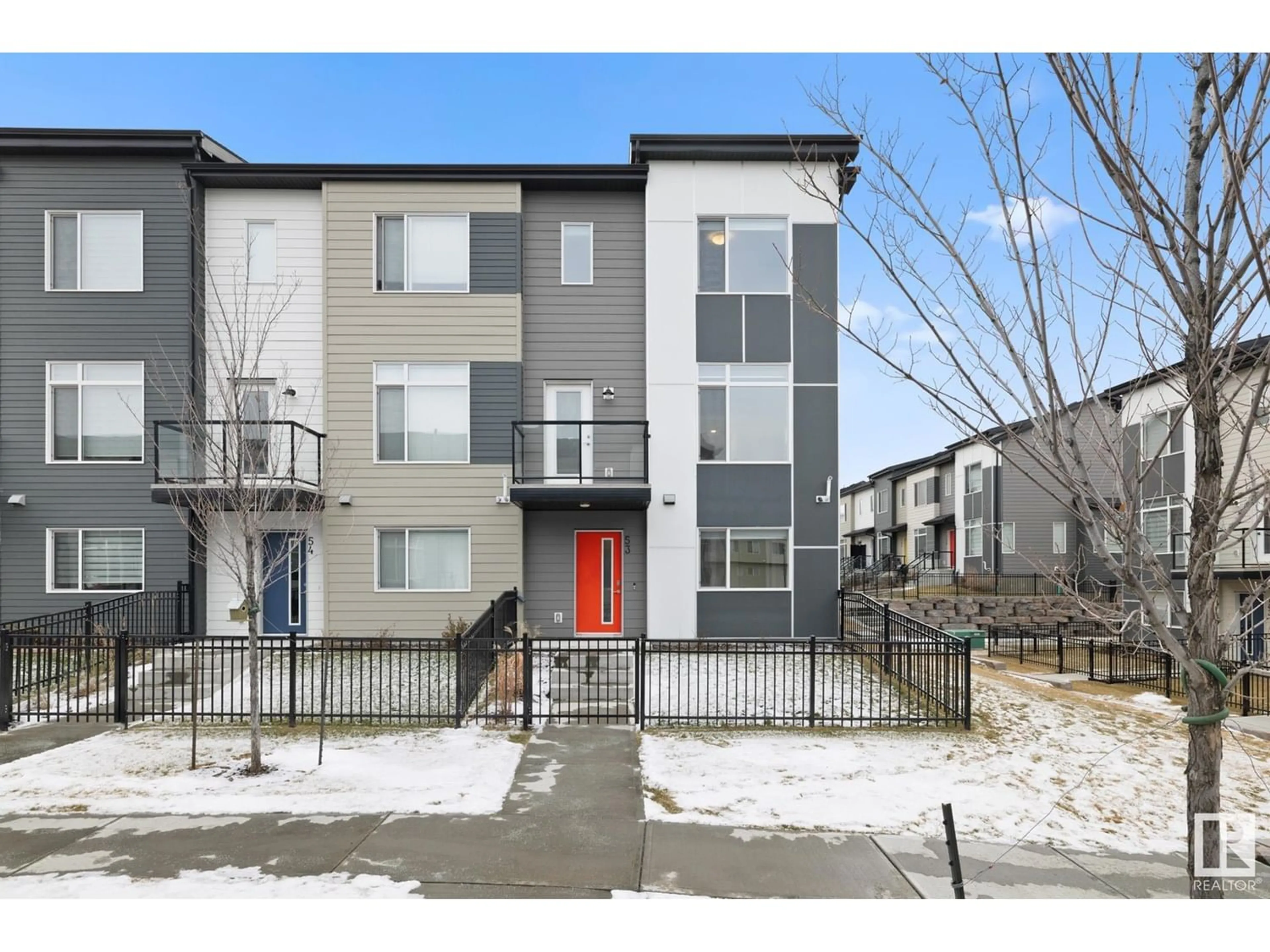 A pic from exterior of the house or condo for #53 804 WELSH DR SW, Edmonton Alberta T6X1Y8