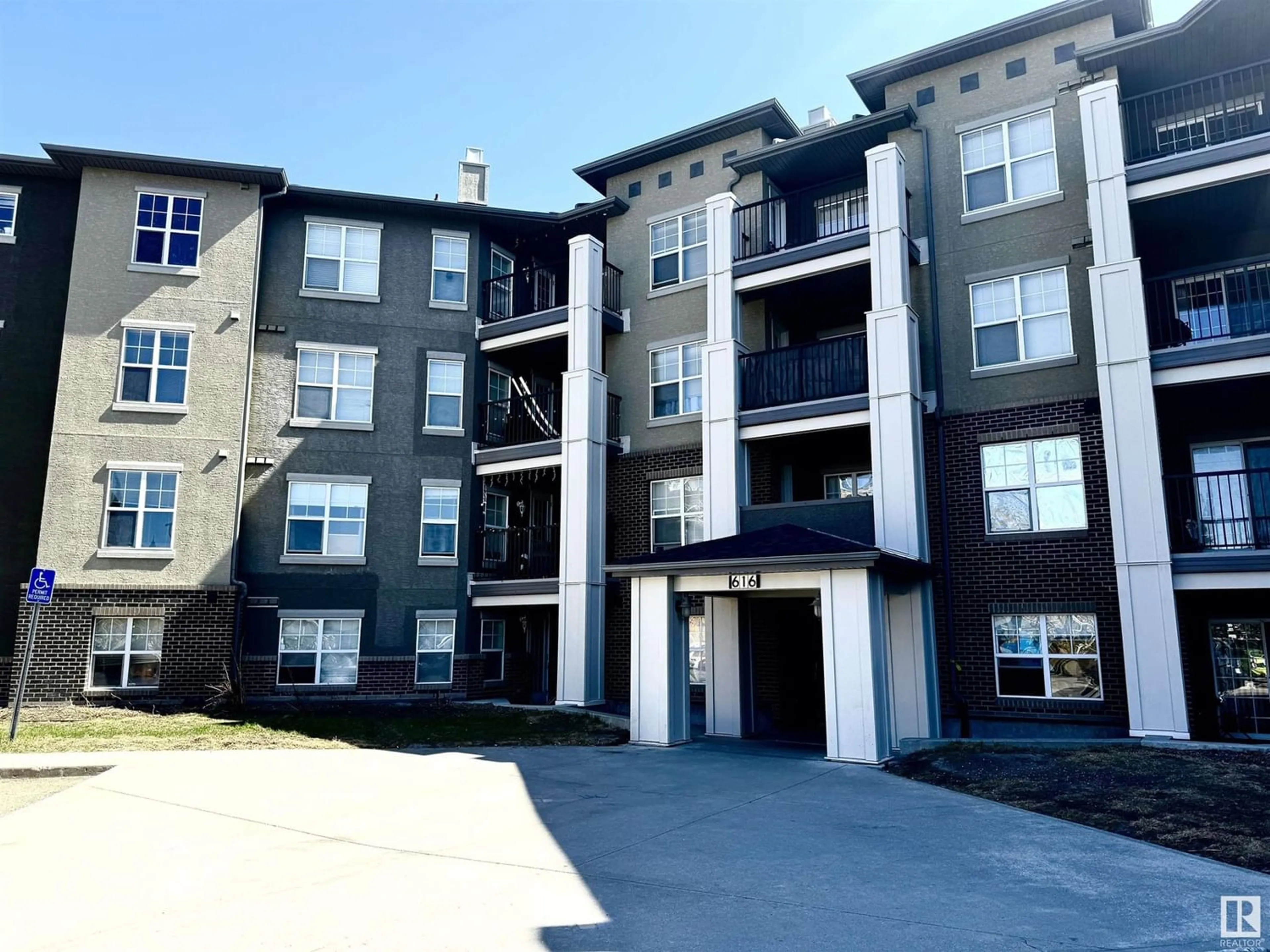 A pic from exterior of the house or condo for #104 616 MCALLISTER LO SW, Edmonton Alberta T6W1N1